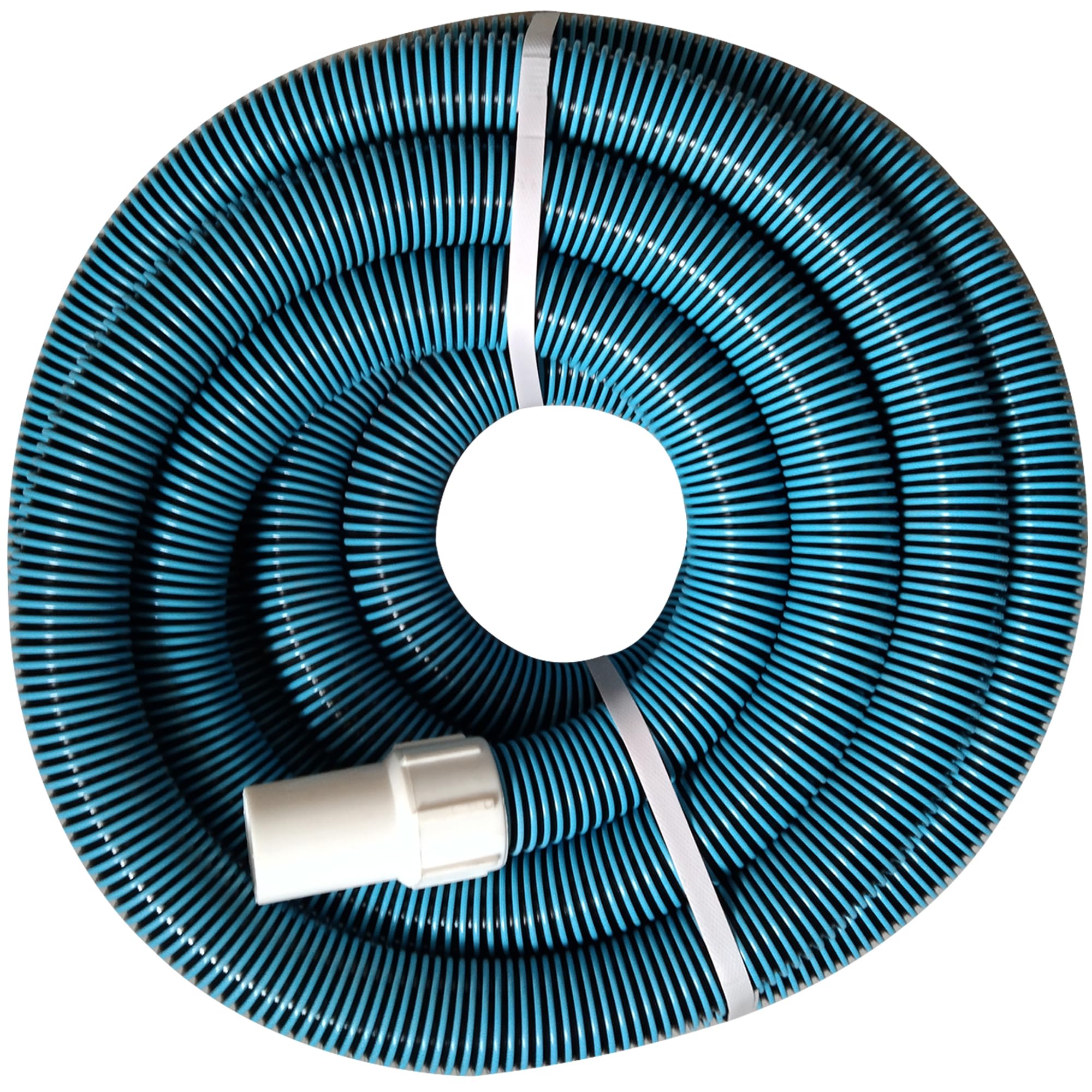 POOLTOOL Swimming Pool Hose Pipe 15 Meter, 50 Feet, Flexible Heavy Duty Pool Vacuum Cleaning Hose, Kink Resistant, Leak Proof, Universal Fit for Pump, Filter & Vacuum Head