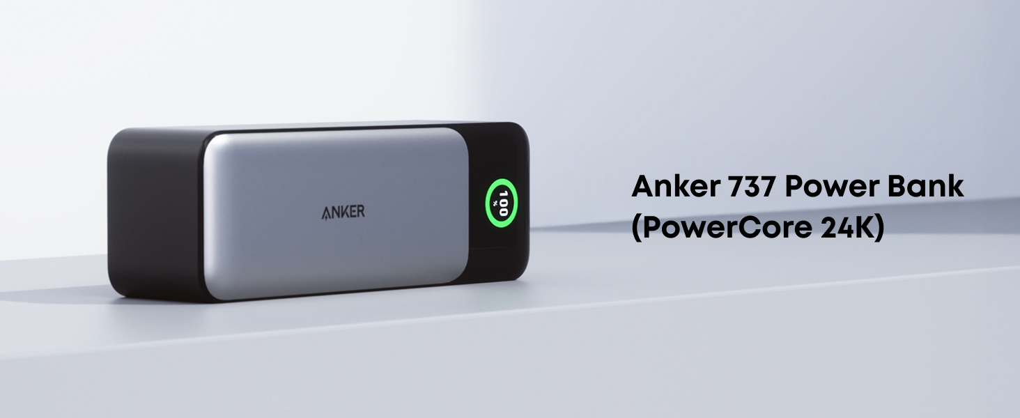 【開封済未使用】Anker 737 Power Bank その１ Anker 737 Gen 2 Power Bank, 24000mAh, Carregador Portátil para