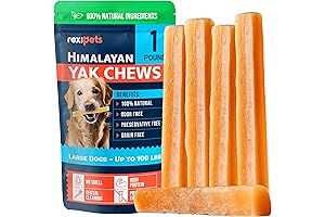 Kong Yak Dog Chews: 100% Natural & Himalayan-Made Treat