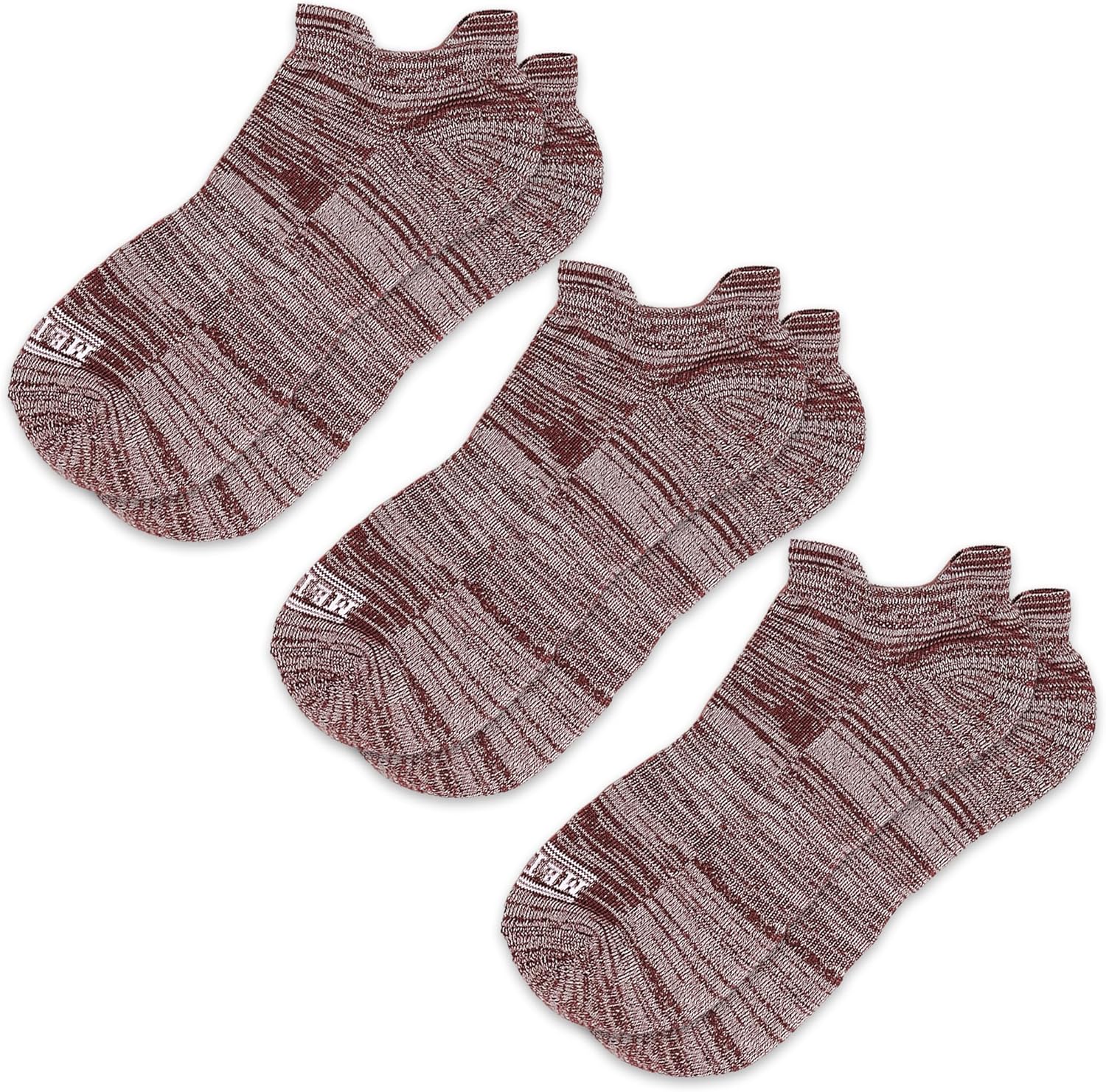 Mr. Davis Moisture Wicking Performance Athletic Sock Comfort Fit 3 Pack
