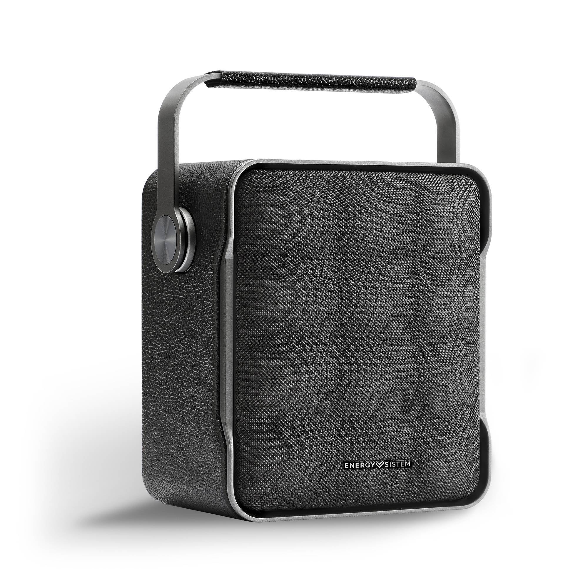 Energy Sistem Classy Essence – Altavoz Bluetooth 70W con True Wireless Stereo, Ecualizador Ajustable, Extra Bass, batería de 8h, USB, MP3, WAV, FLAC, diseño Premium en Aluminio y asa integrada
