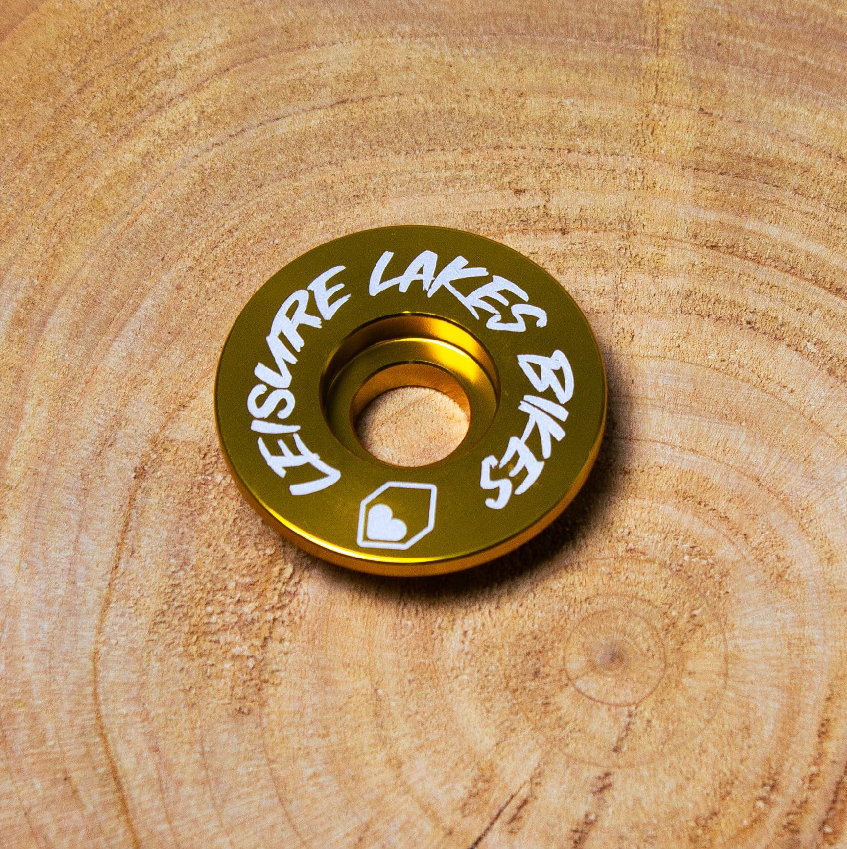 Burgtec Mountain Bike Headset Top Cap (LLB Gold, One Size)