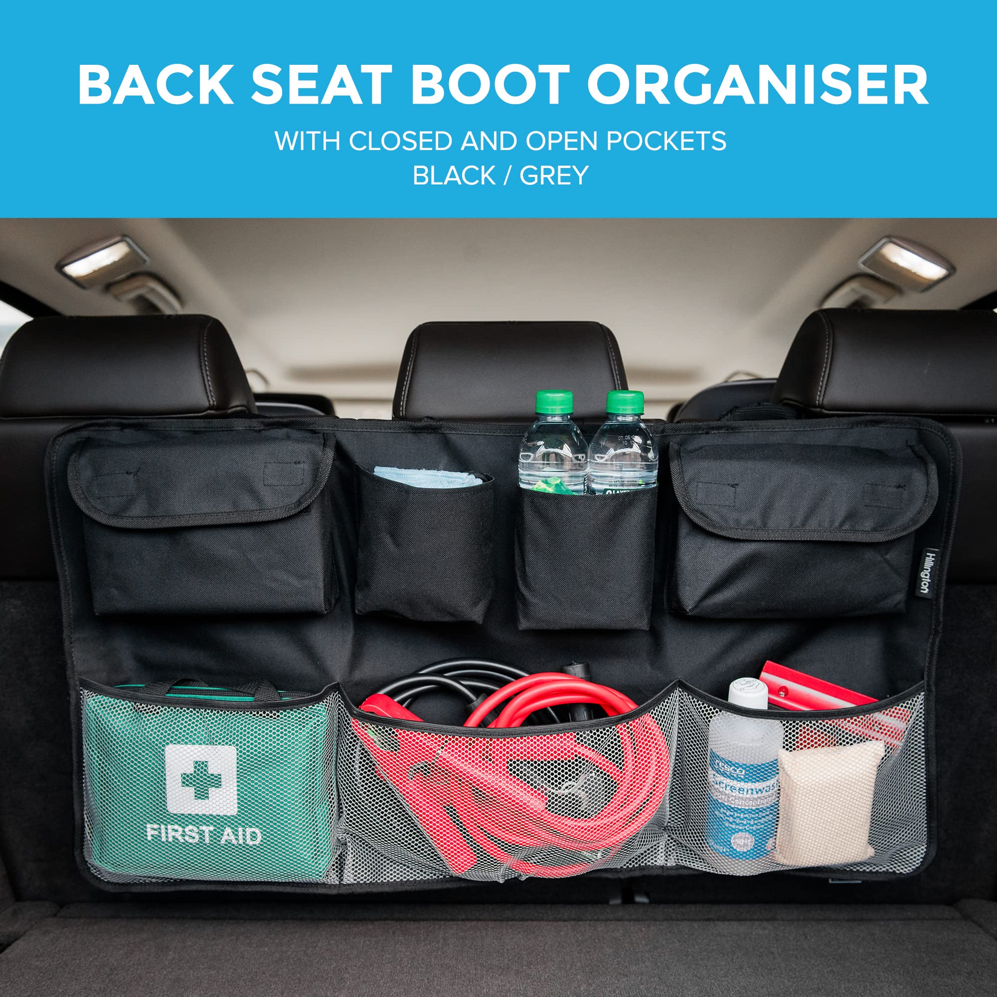 Hillington Car Backseat Storage Bag With Pockets And | WhichOne