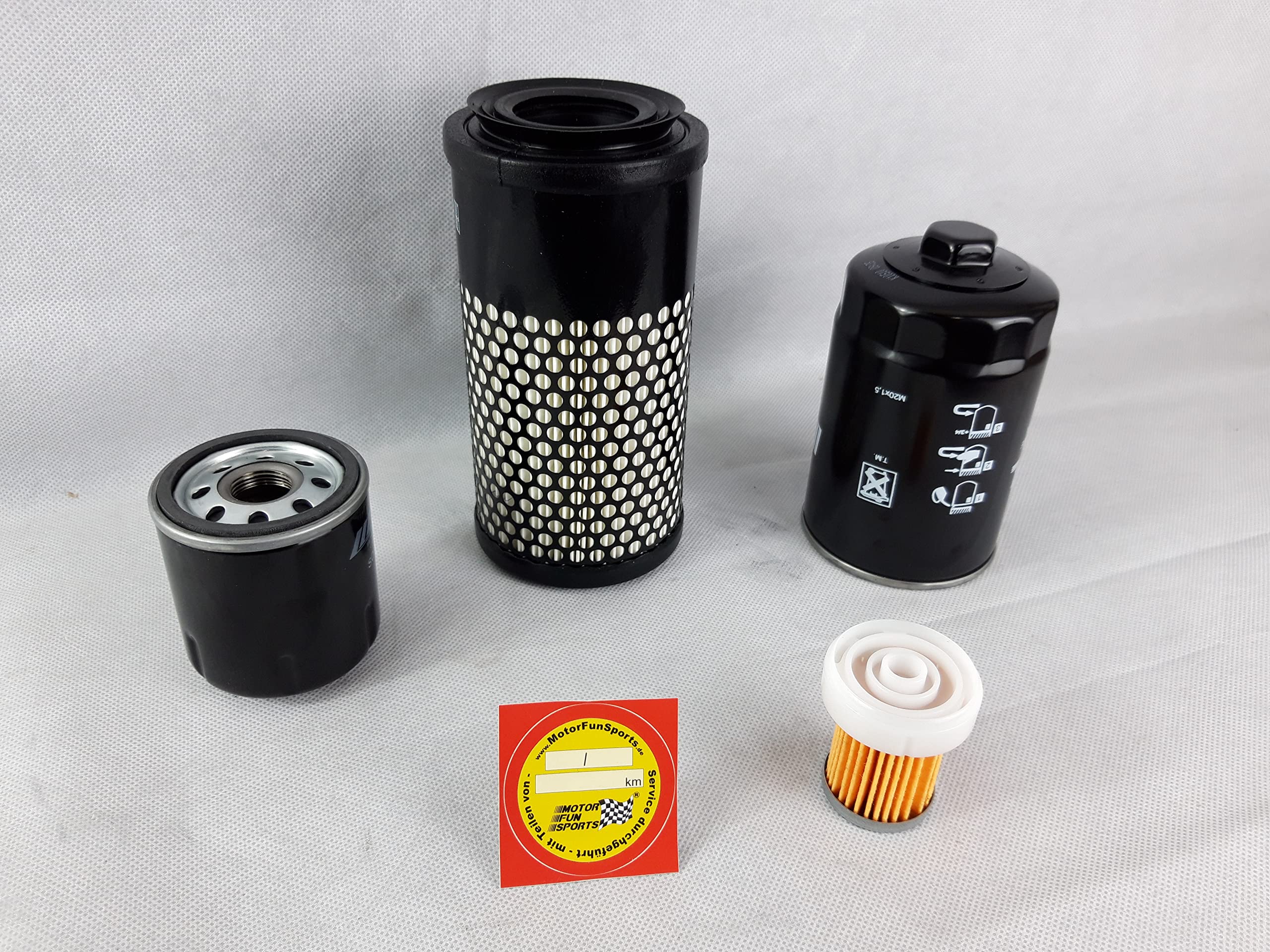 Set di filtri (grande), adatto per Kubota B 1620, filtro dell'olio, filtro del carburante, filtro idraulico