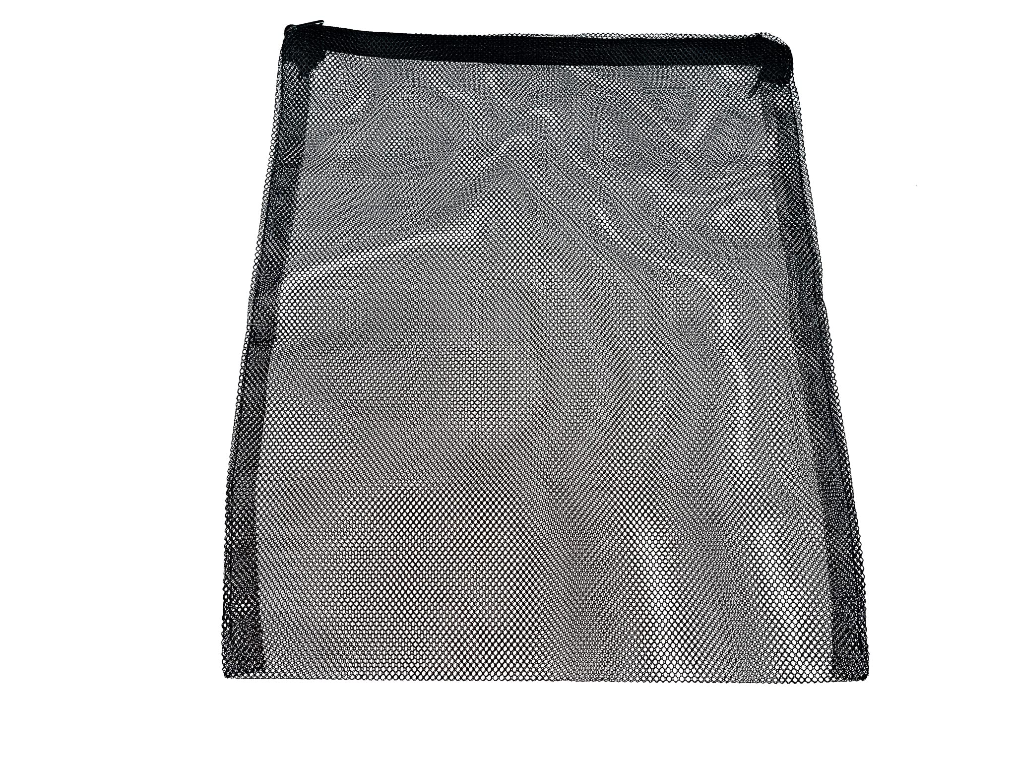 Wave Point Sacchetti per filtri, misura XL, rete extra grossa nera con foro da 3,5 mm, sacchetti in rete per acquario con cerniera in plastica, sacchetti per bio palline, rimozione ammoniaca, 45,2 x