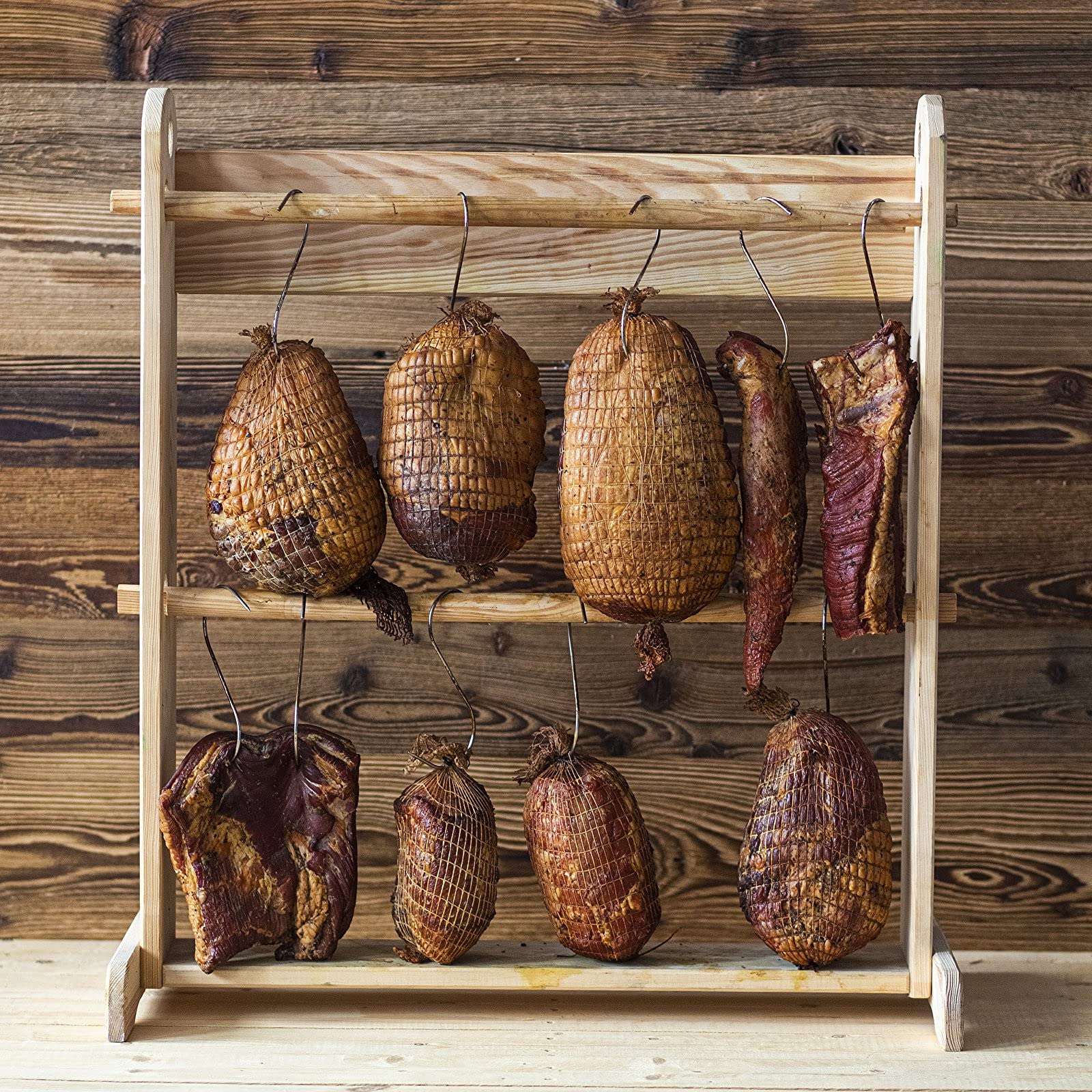 BROWIN® Räucherofen 330261 Set | Elektrischer Smoker mit Rauchgenerator für ca. 8 kg Wurst/ca. 6 kg Schinken | mit Thermometer | mit 3 Etagen inkl. Zubehör | Fisch und Fleisch Räuchern