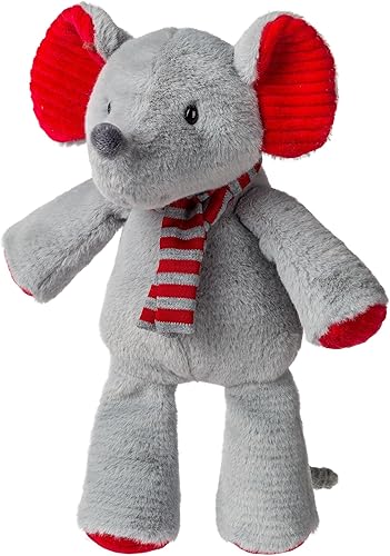 Miniatura 2 de Mary Meyer Juguete suave del zoológico de malvaviscos de peluche, 9 pulgadas, ratón de muérdago junior