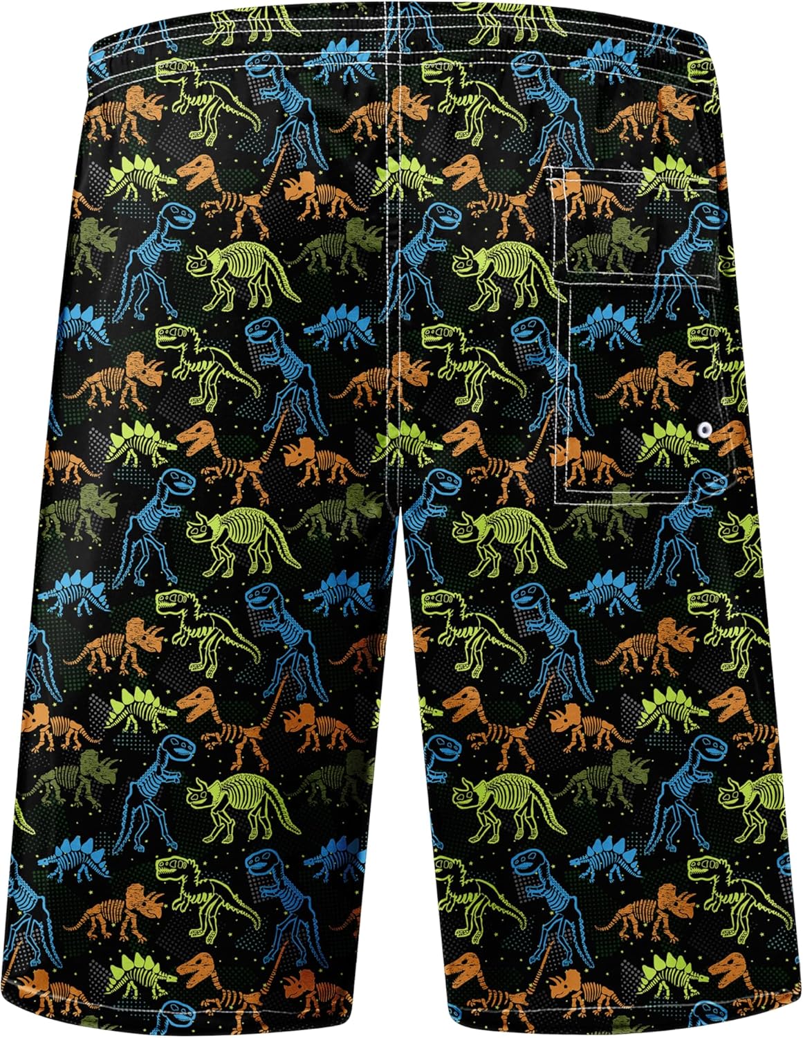 FT FENTENG Mens Swim Trunks Quick Dry Board Shorts with Mesh Lining, Breathable Surf Beach Shorts Swimwear Bathing Suits - Image 2