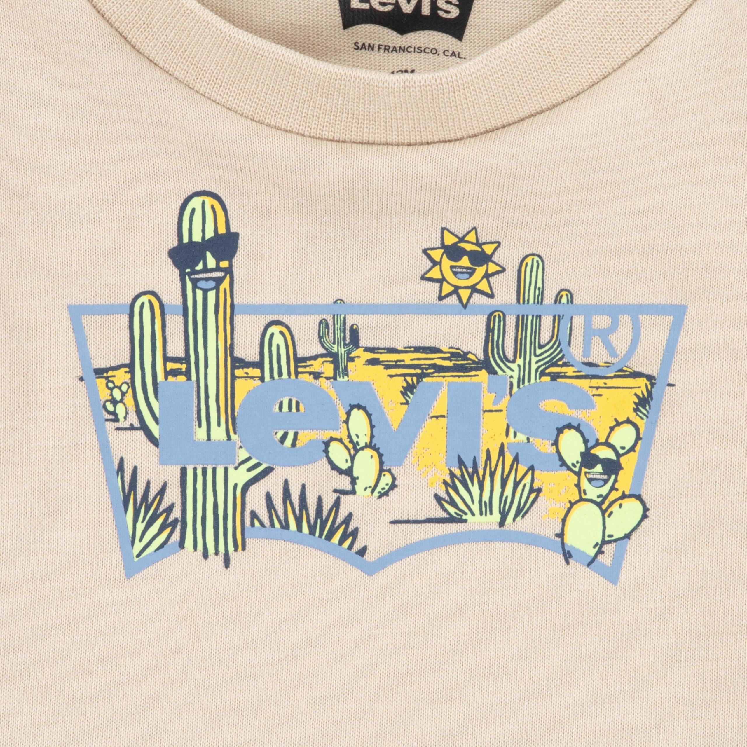 Levi's Tee And Short Set Sbss242 Abiti Coordinati Bambini e Ragazzi