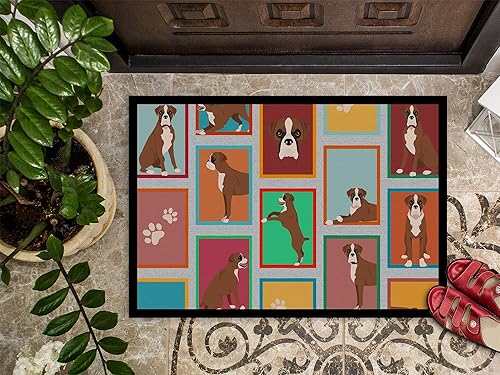 Vista 65 de Caroline's Treasures MLM1087MAT - Felpudo de perro de montaña bernés de 18 x 27 pulgadas, para interiores y exteriores, para entrada, Bernese