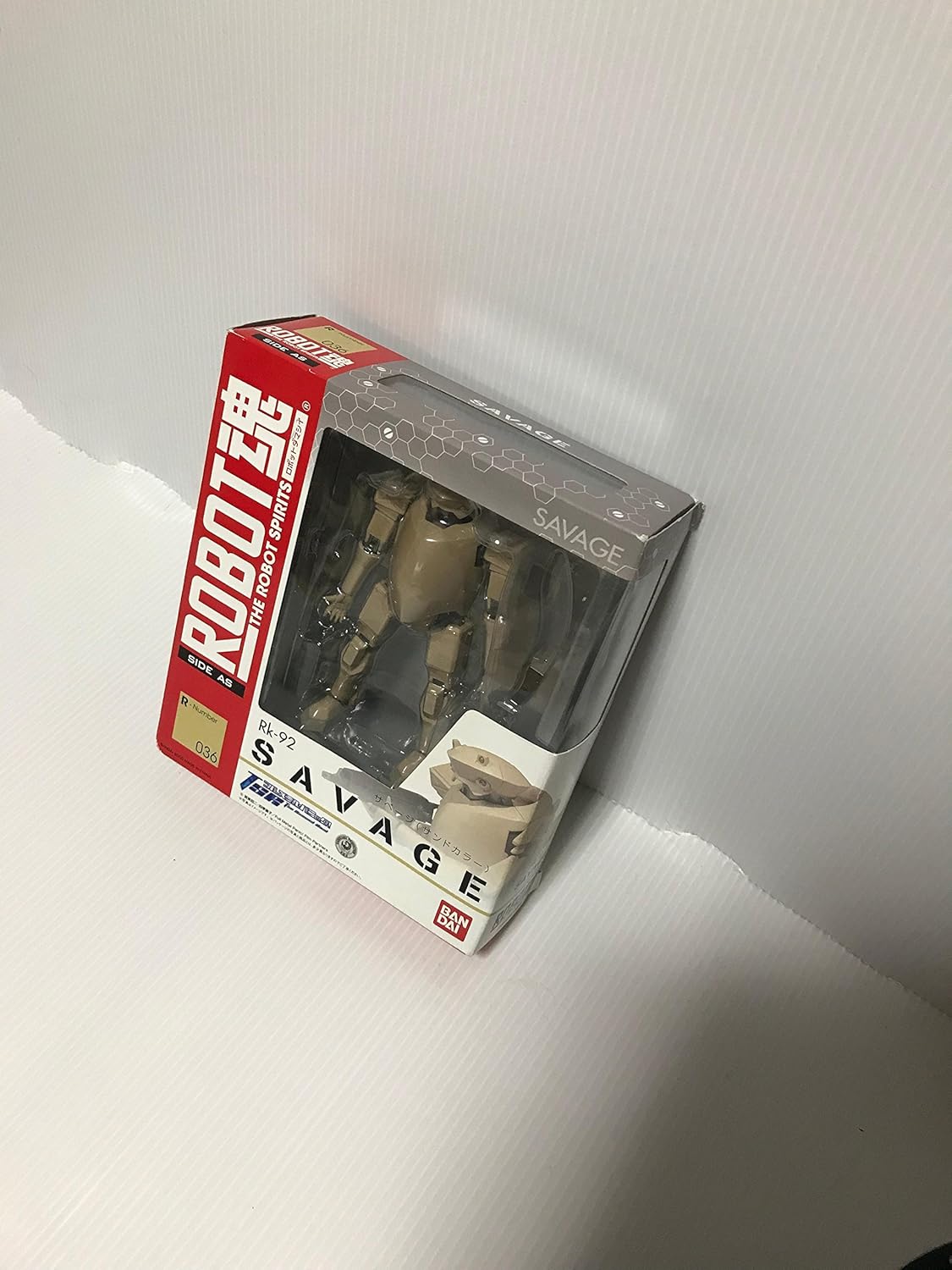 BANDAI Robot Spirits Damashii Savage Sand Color Side AS Fullmetal Panic R036 Action Figure