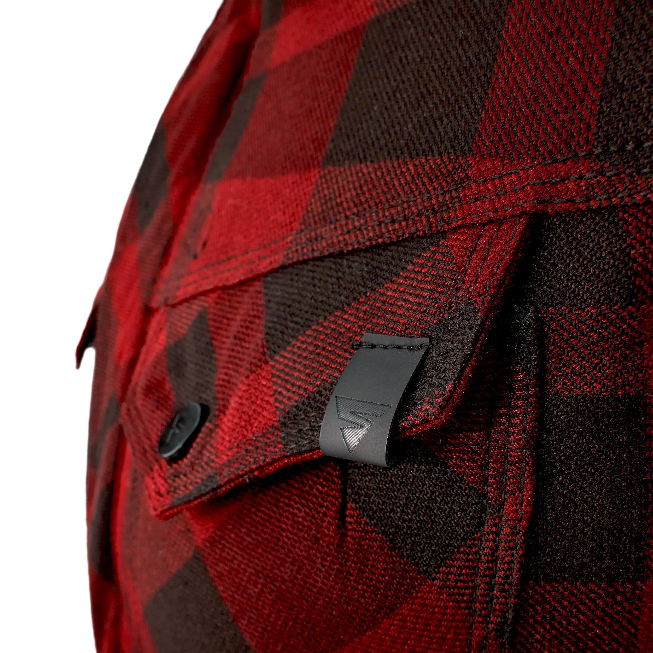 SHIMA RENEGADE 2 Camisa Moto Chaqueta Hombre Algodóncon FiberQL Aramida Protector
