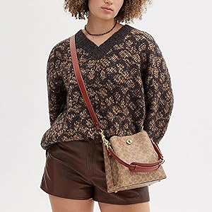 Coach Polished Pebble Leather Willow Shoulder Bag