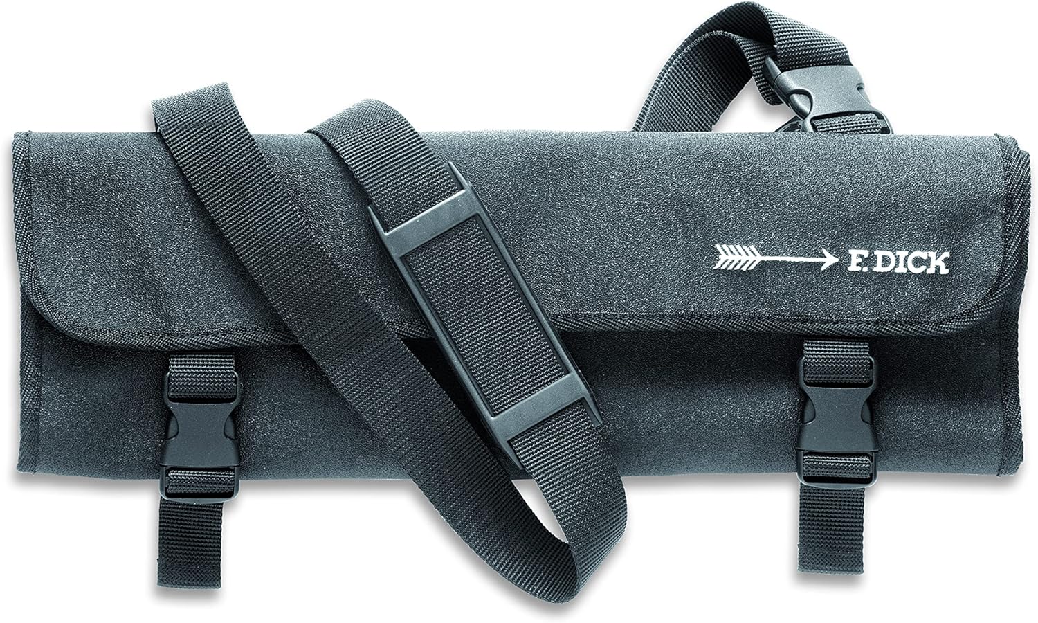 Dick Knives GD796 Black Textile Roll Bag and Strap
