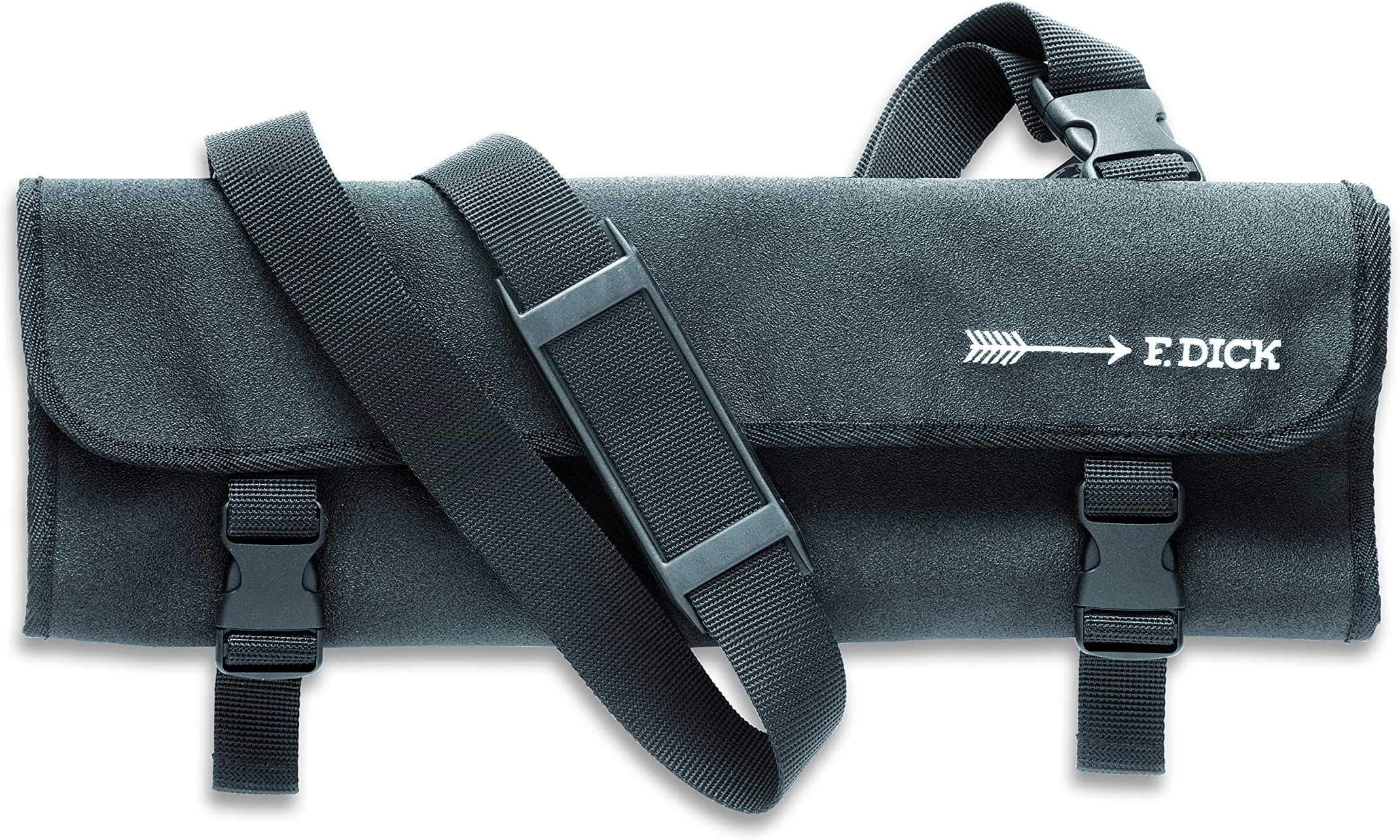 Dick Knives GD796 Black Textile Roll Bag and Strap