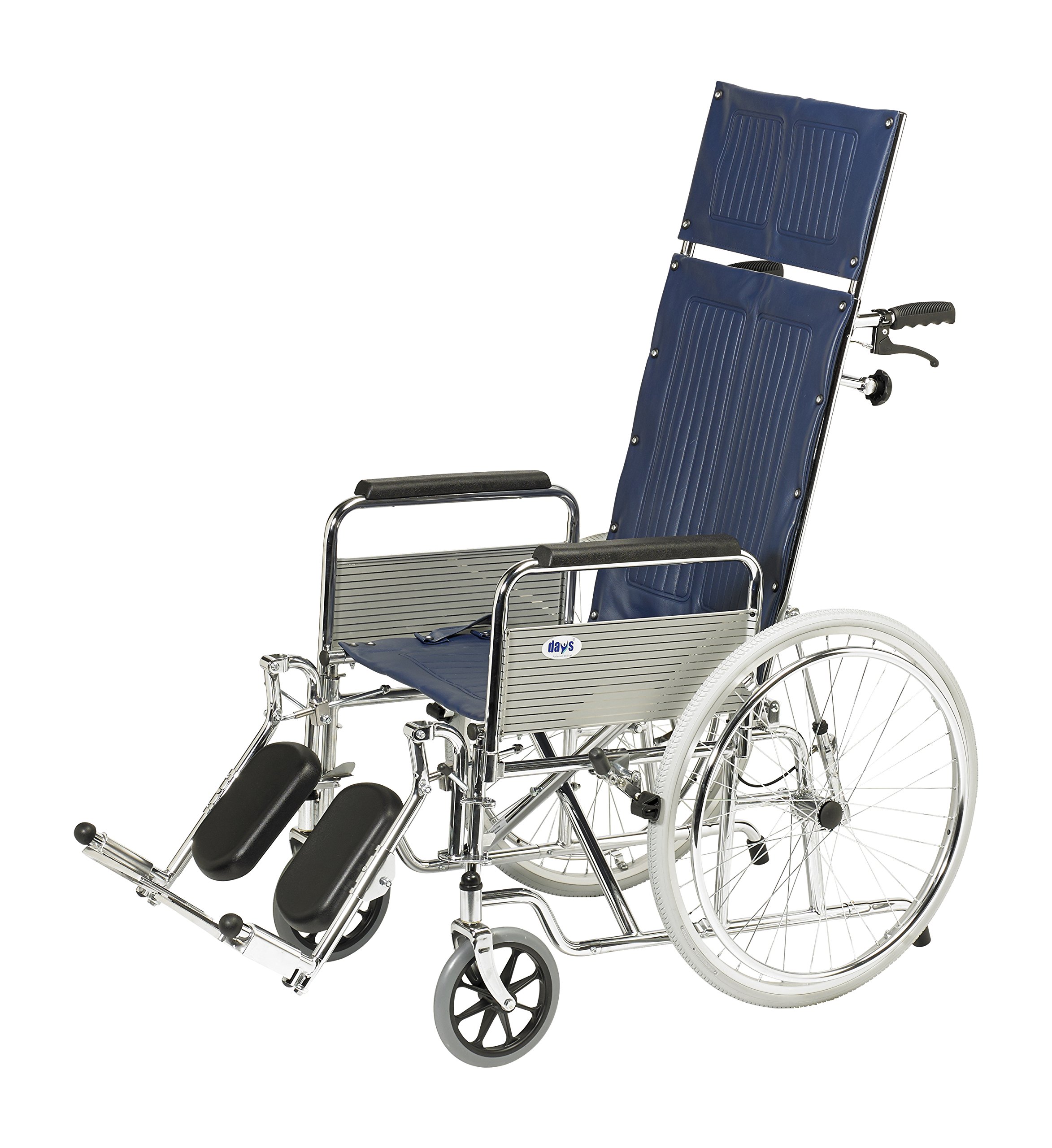 Días Totalmente reclinable silla de ruedas