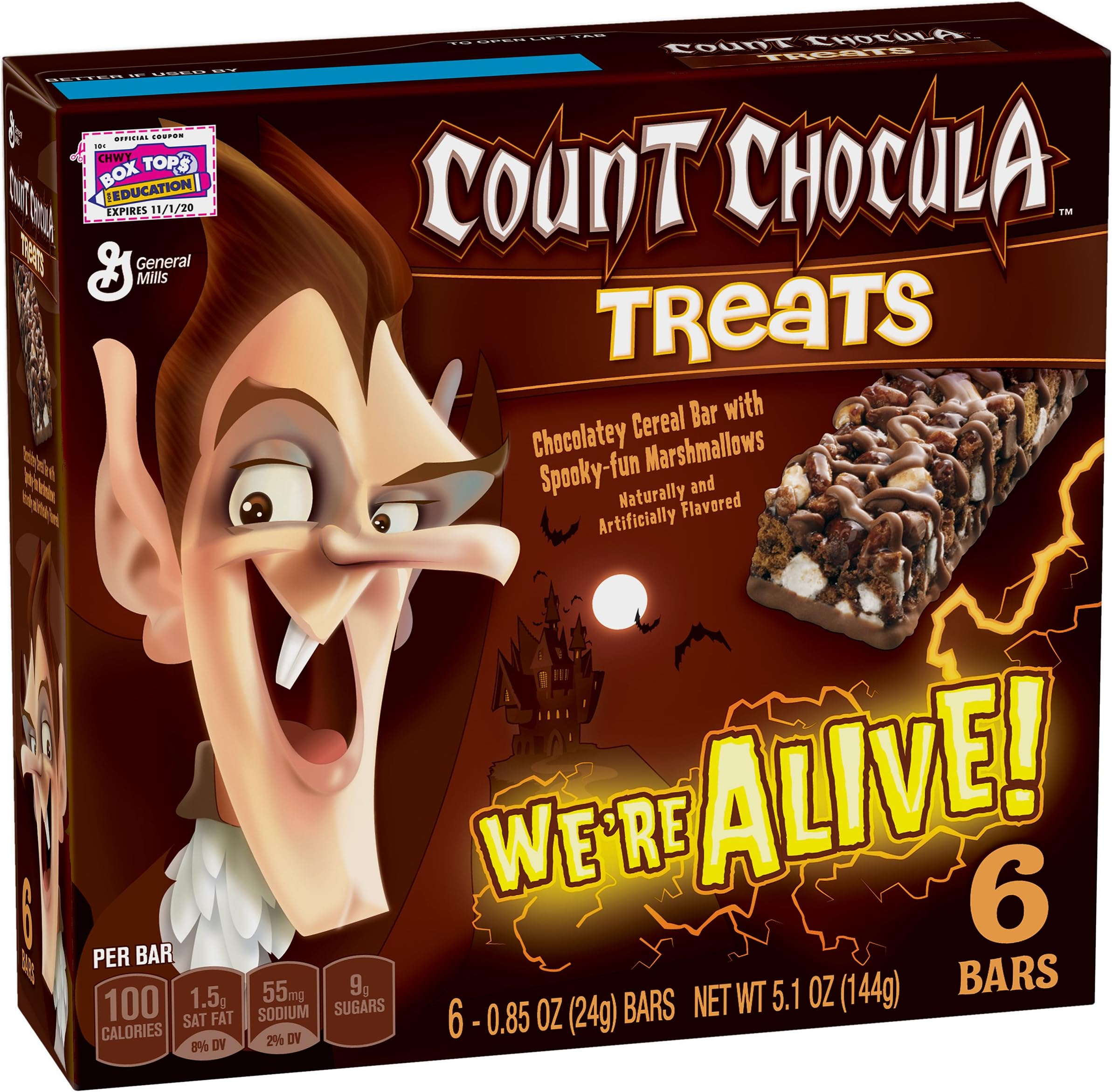 Treat Bars ct Chocula Treats, 5.1 oz