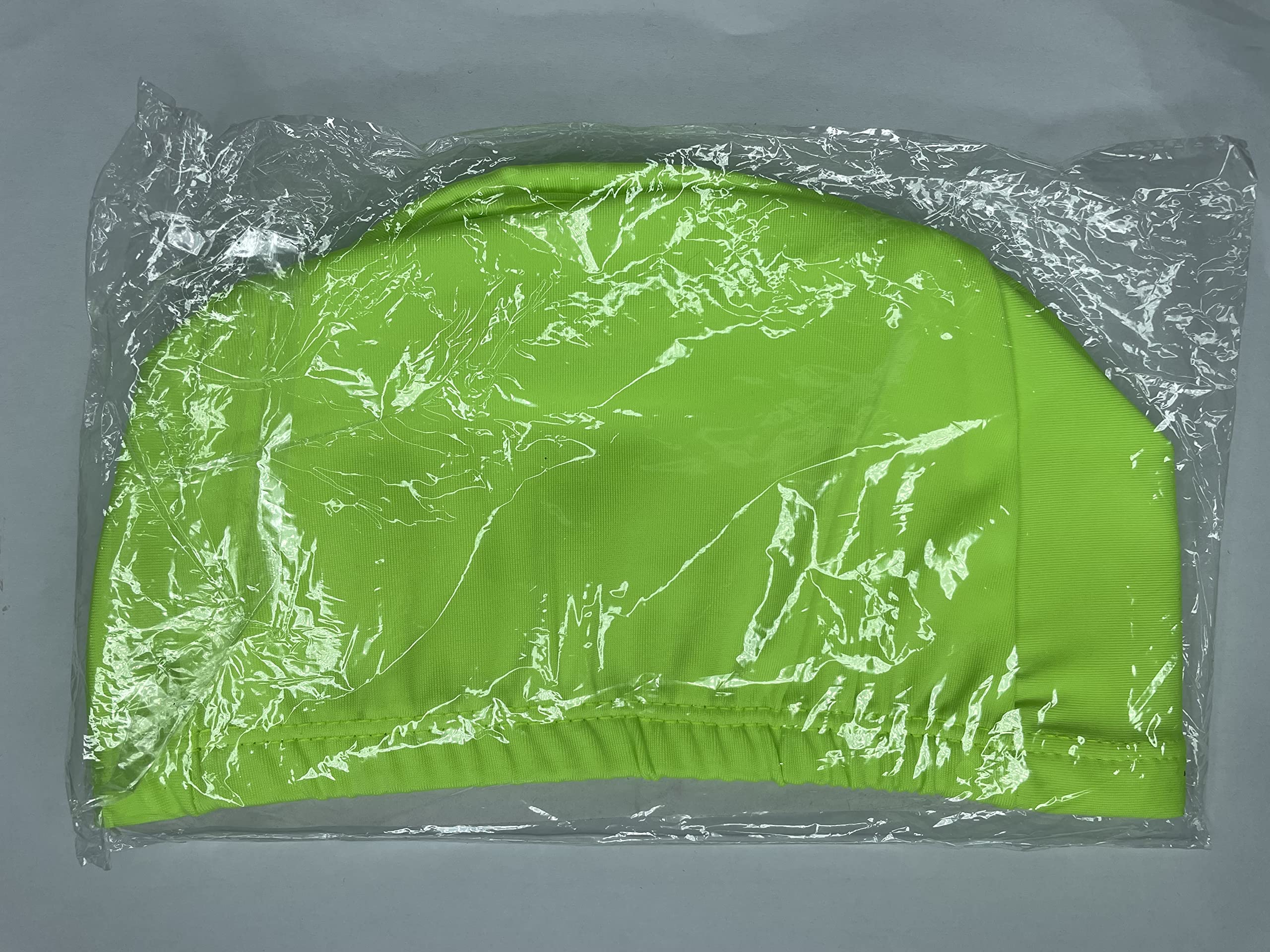 Citrus Green Easy Fit Unisex Adult Swimming Cap Hat Mens Womens Pool Sea Spandex Fabric