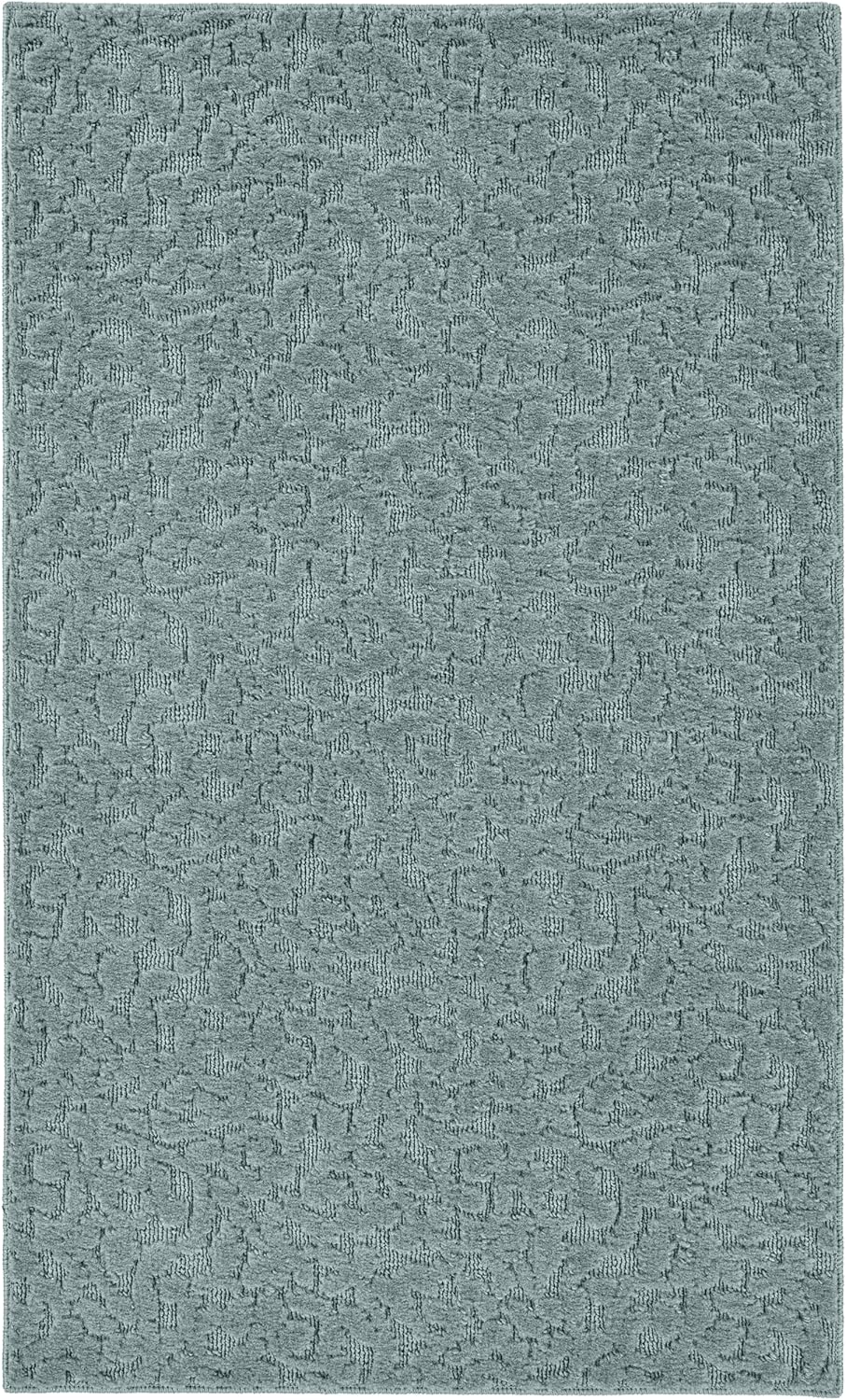 Garland Rug Ivy 3 Ft. X 5 Ft. Sea Foam Blue Geometric Solid Color Area Rug - Durable, Stylish, and Soft Rug for Living Rooms, Hallways, Bedrooms, and High-Traffic Areas Sea Foam 3 Ft. X 5 Ft.