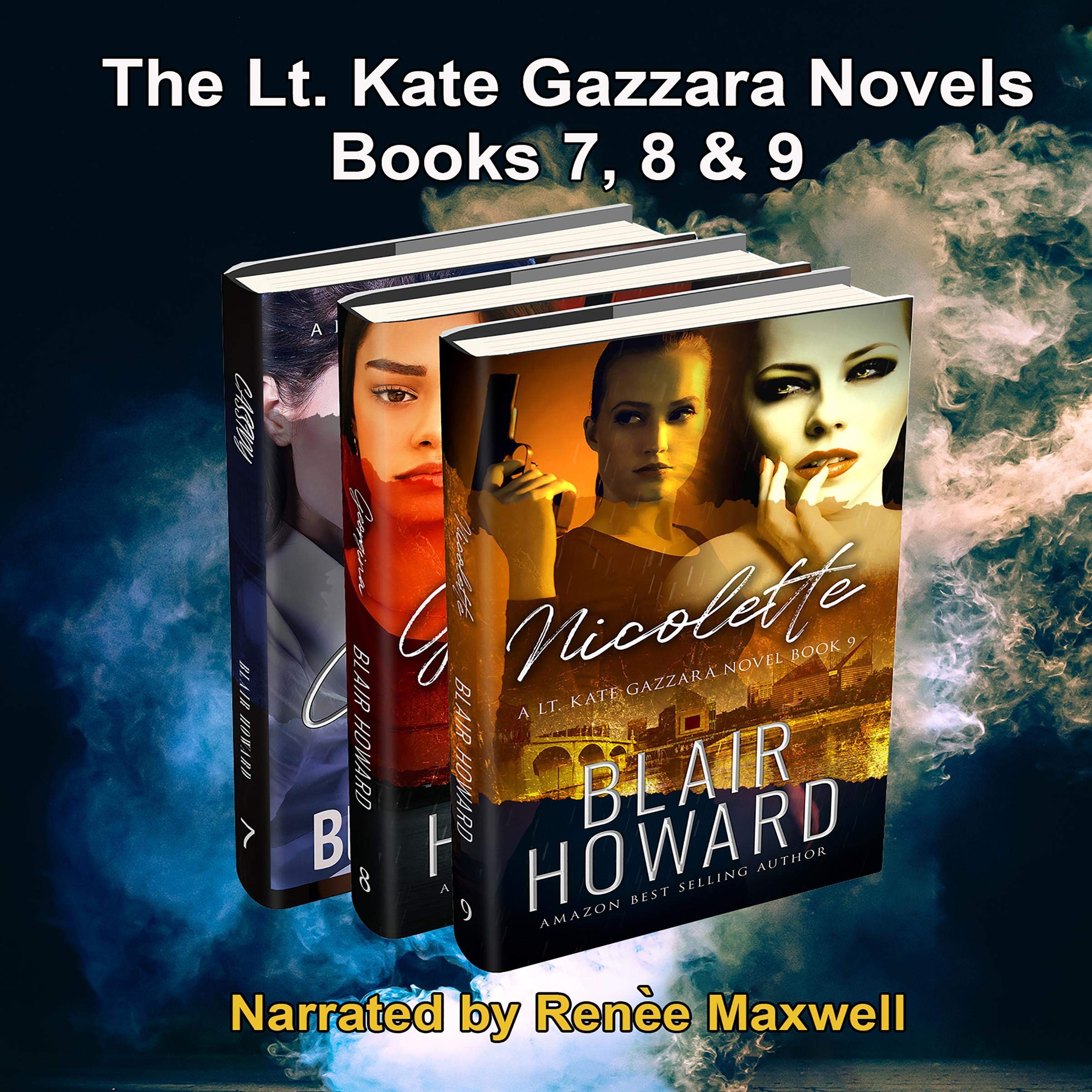Cover art for The Lt. Kate Gazzara Series - Books 7-9