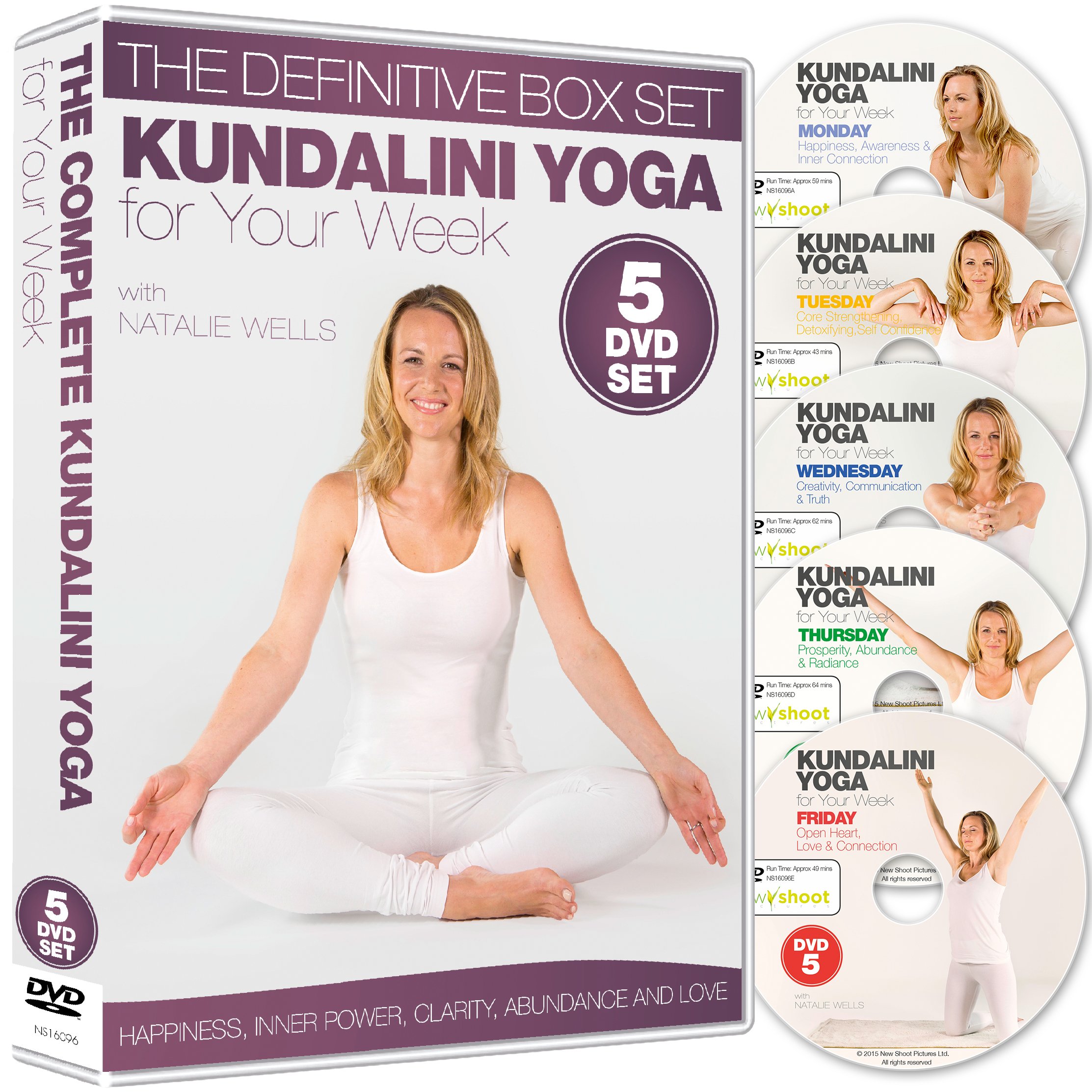 Kundalini Yoga 5 DVD Boxset with Natalie Wells