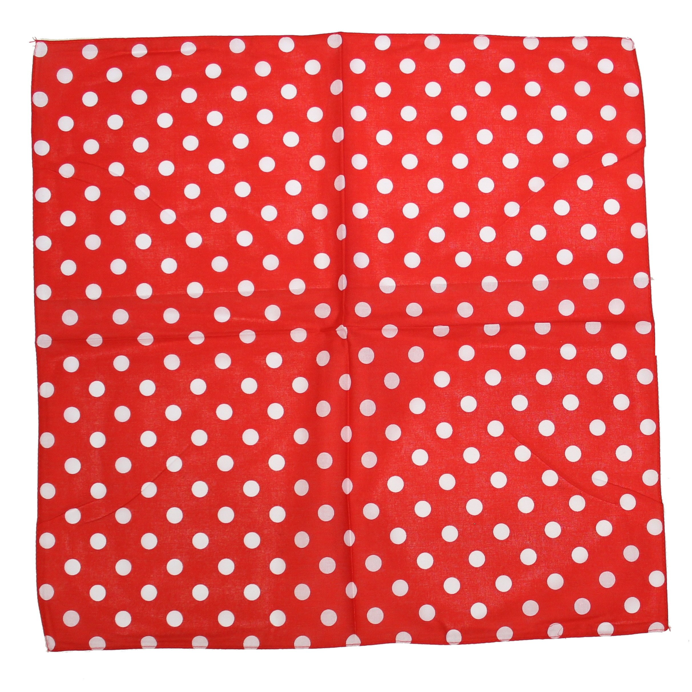 Zac's Alter Ego Vintage Style Large Polka Dots Bandana
