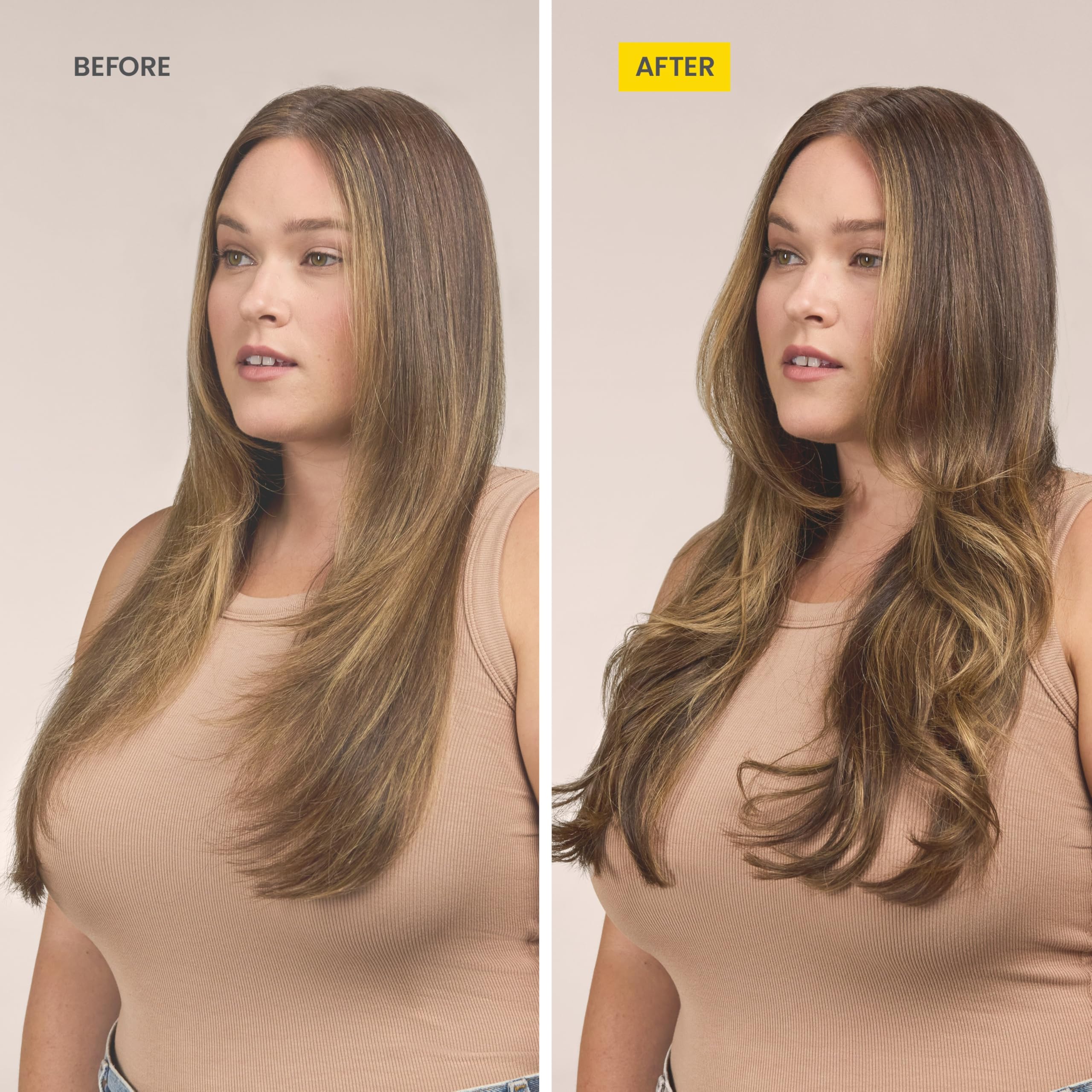 Drybar The Curl Party Heated Curling Round Brush – Salon Curling Wand with Long-Lasting, Shiny Results