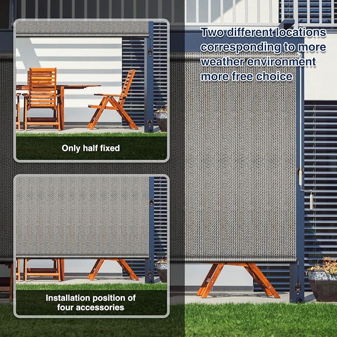 Accesorios de repuesto Bungee y receptor para cortinas miniatura 7