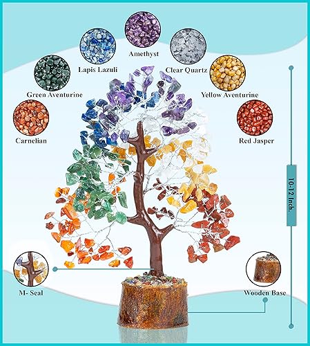 Miniatura 44 de BEZAVO Árbol de la vida de cristal de jade verde – Regalos de cumpleaños para mujeres, mamá, inauguración de la casa y regalo espiritual hecho a