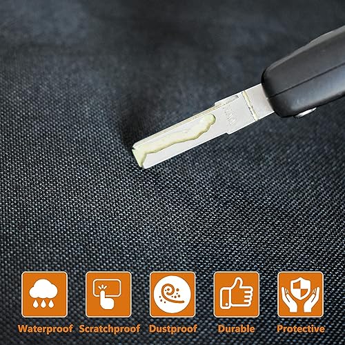 Miniatura 4 de TOHONFOO Cubierta de parrilla para Weber 9010001 Traveler Grill Longitud de la cubierta completa resistente al agua 600D Oxford cubierta de tela