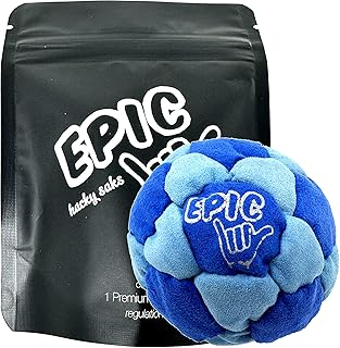 Epic Hacky Saks Classic Footbag Hacky Sack Balls for Adults and Kids Ocean Livin