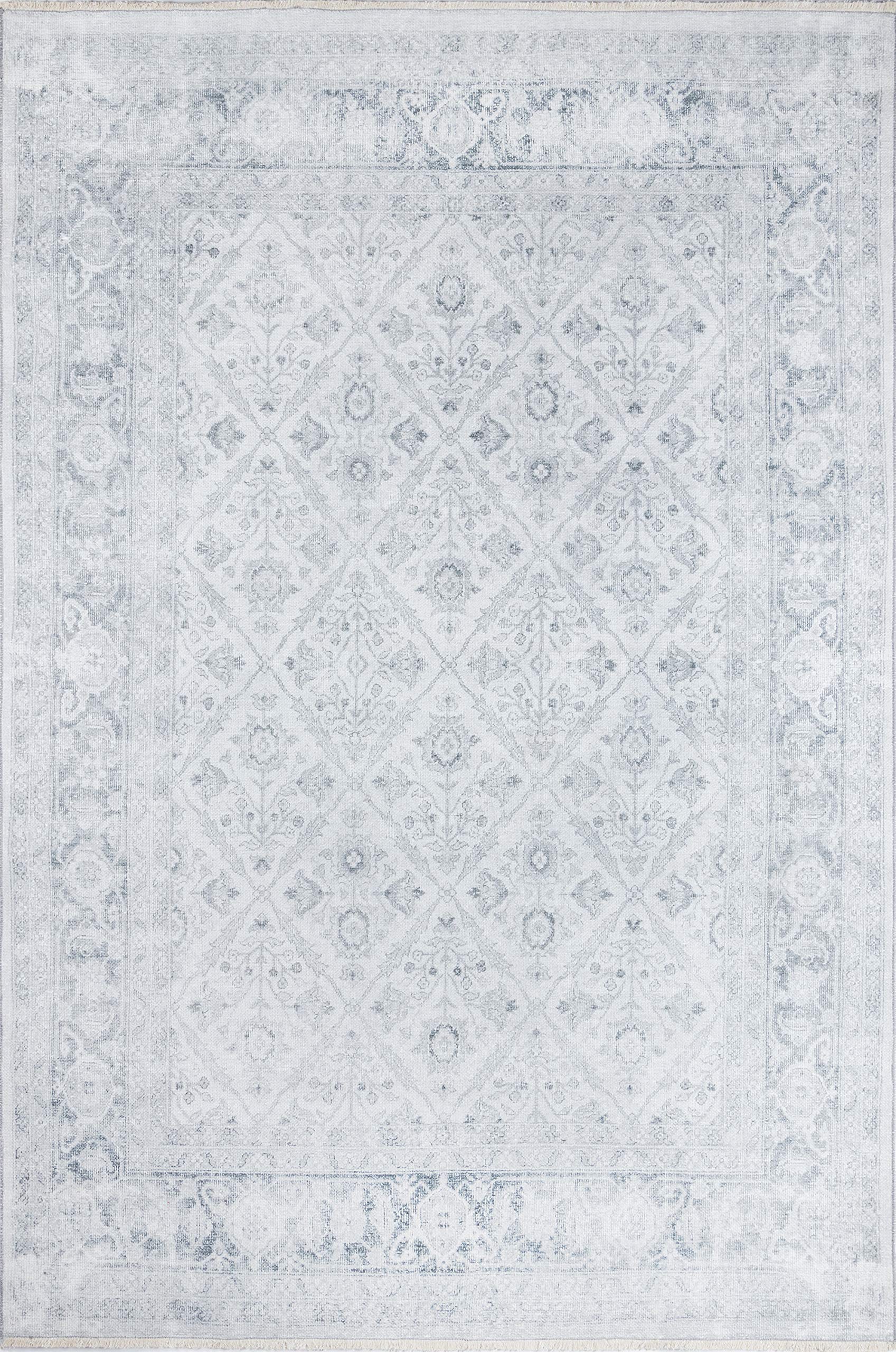Momeni Area Rug, 7'6" X 9'6", Grey
