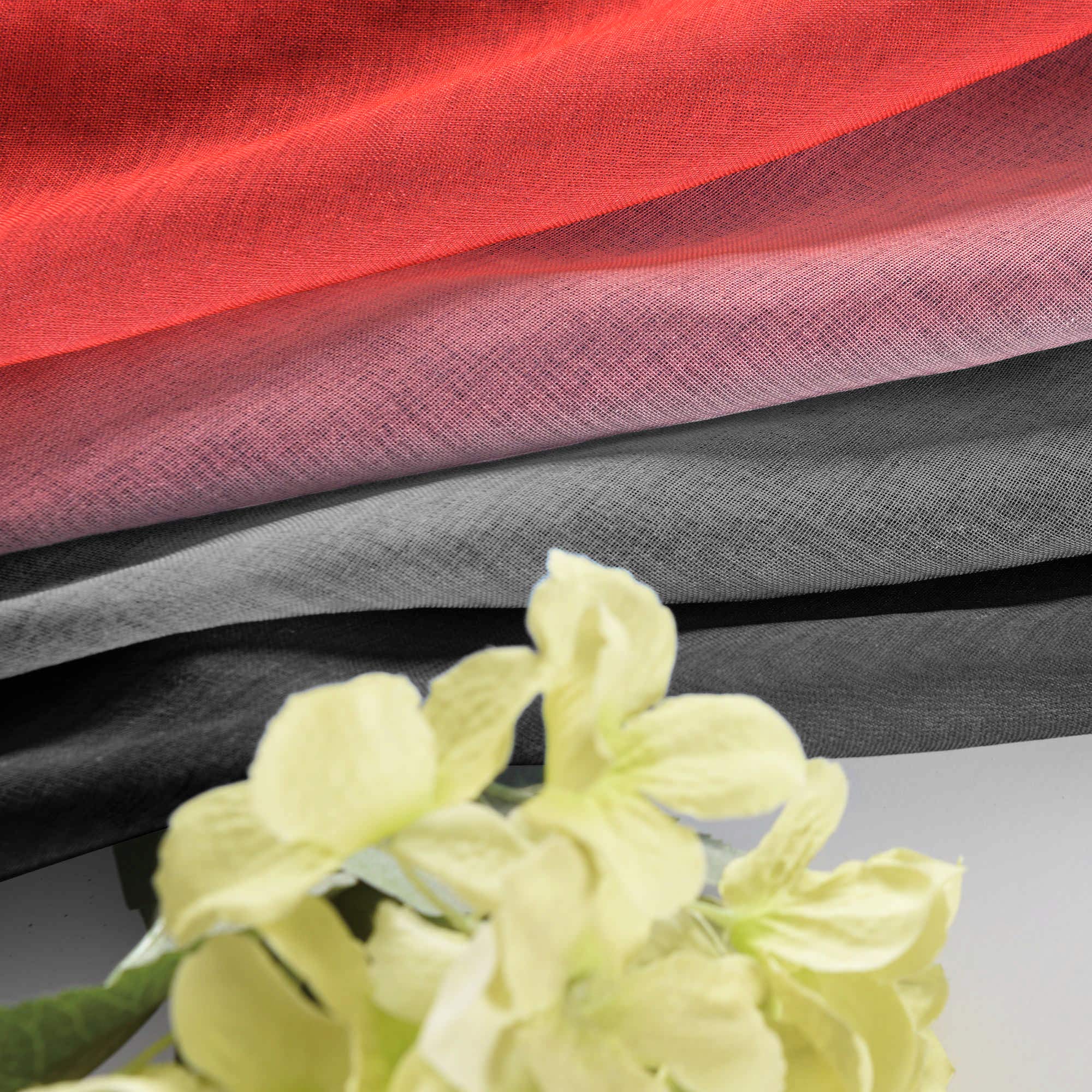 Red and Black Gothic Curtains for Window Decor Home Decor Ombre Chic Modern Sheer Curtains for Boys Room 52.3x59.1 Inch Length 2 Panels - Image 4