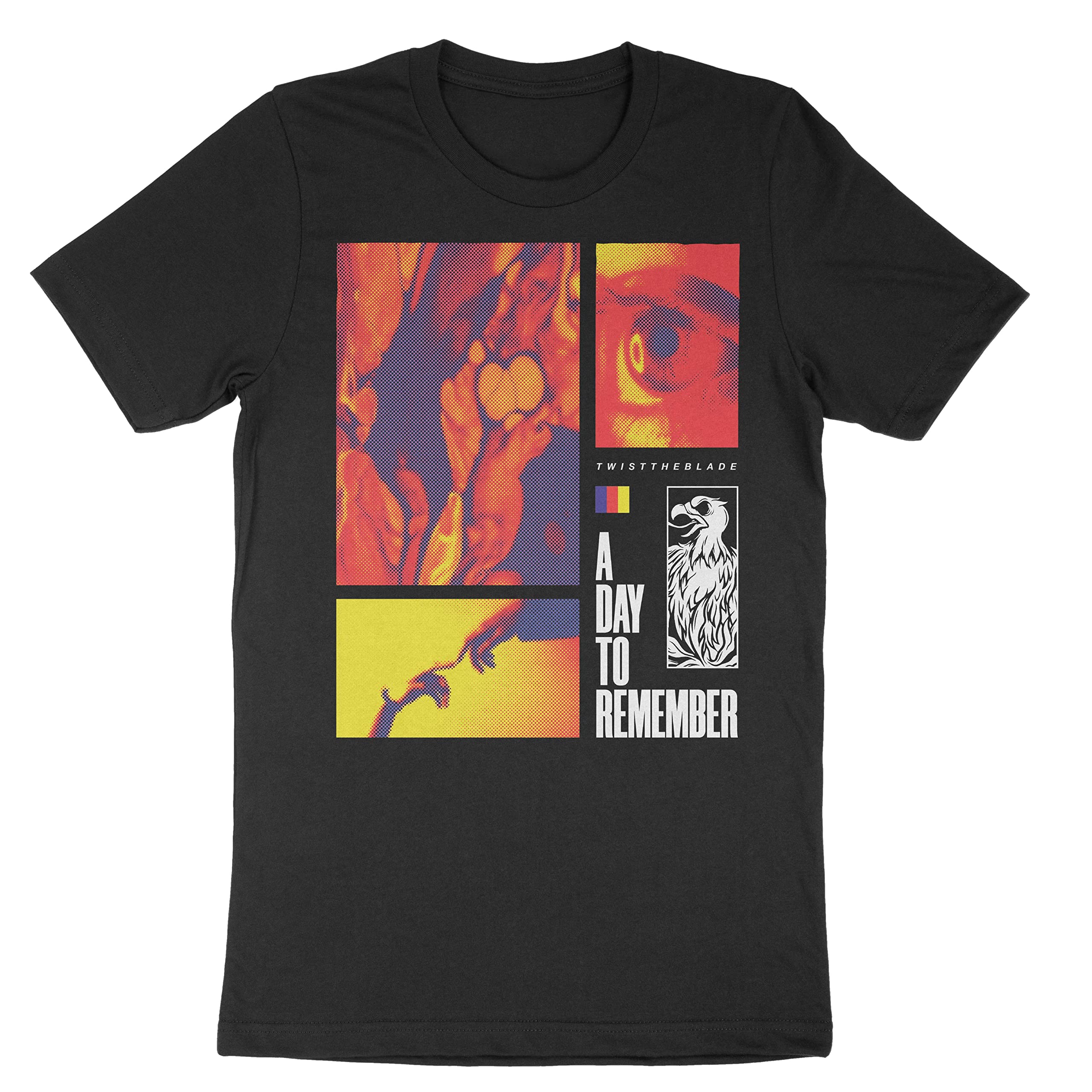 Unisex Twist Blade Tee - Black, Medium