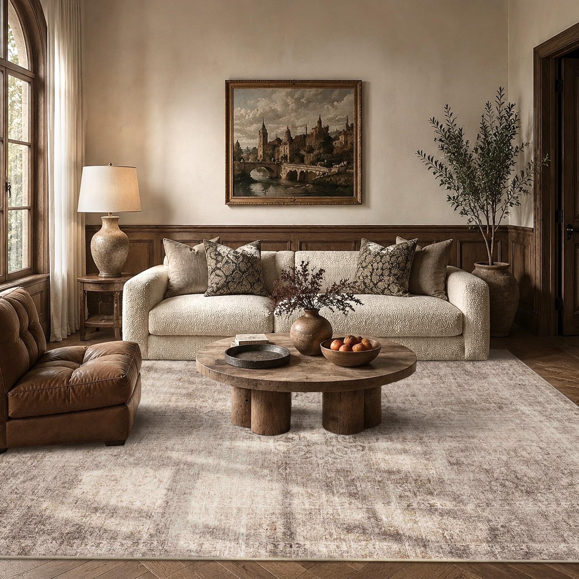 Photo 1 of HelloTree 6x9 Vintage Floral Boho Area Rug
