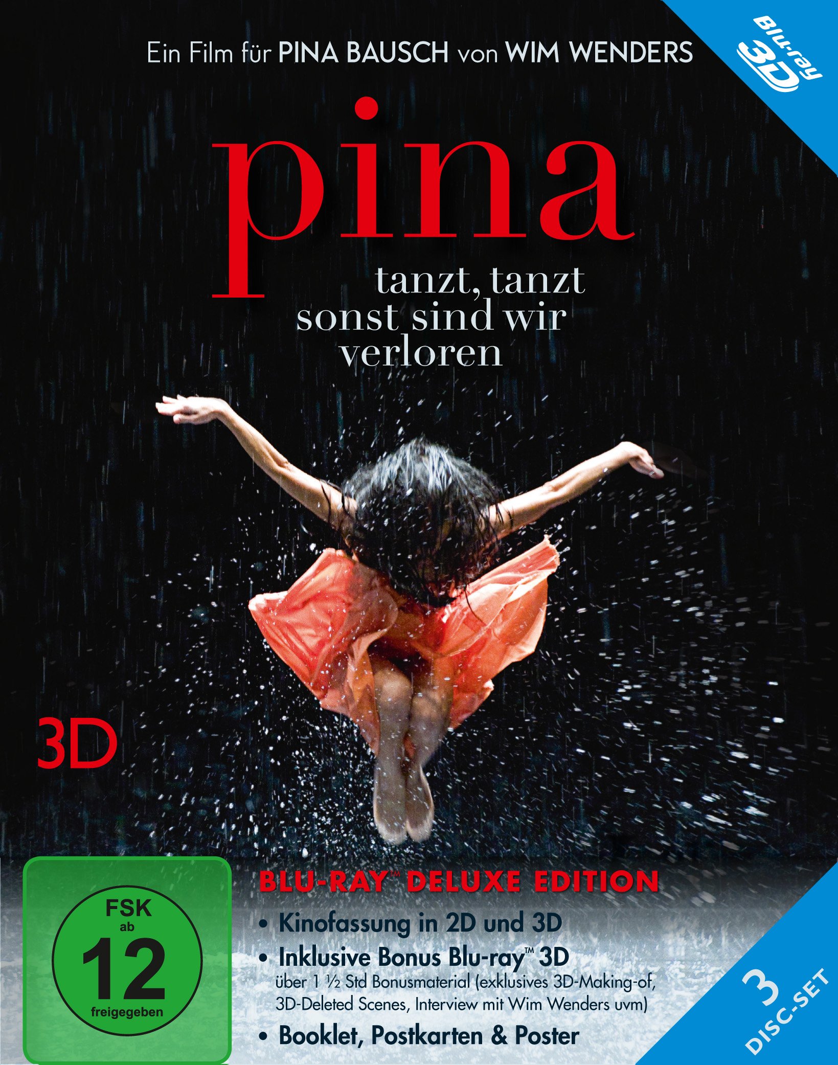Amazon.fr - Pina (Bonus Blu-Ray 3D) [Import] - Bausch, Pina, Wenders ...