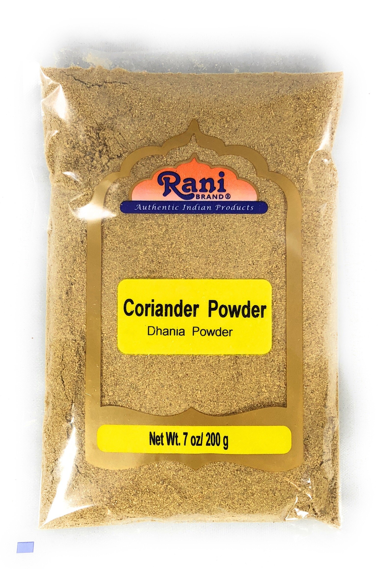 Rani Coriander Ground Powder (Indian Dhania) Spice 7oz (200g) ~ All Natural | Salt-Free | Vegan | No Colors | Gluten Friendly | NON-GMO | Kosher | Indian Origin