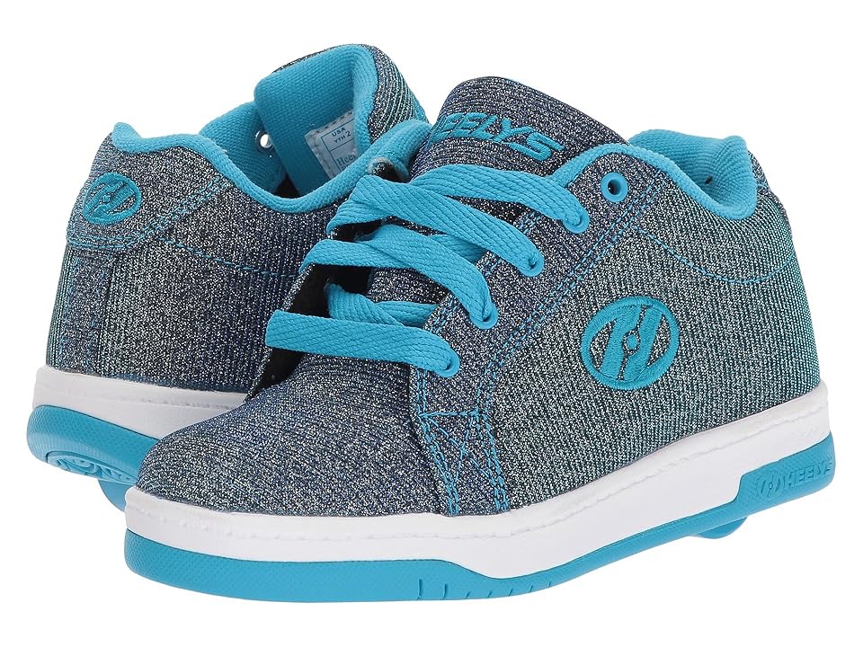 

Heelys Split (Little Kid/Big Kid/Adult) (Pewter/Blue Colorshift) Kids Shoes, Gray