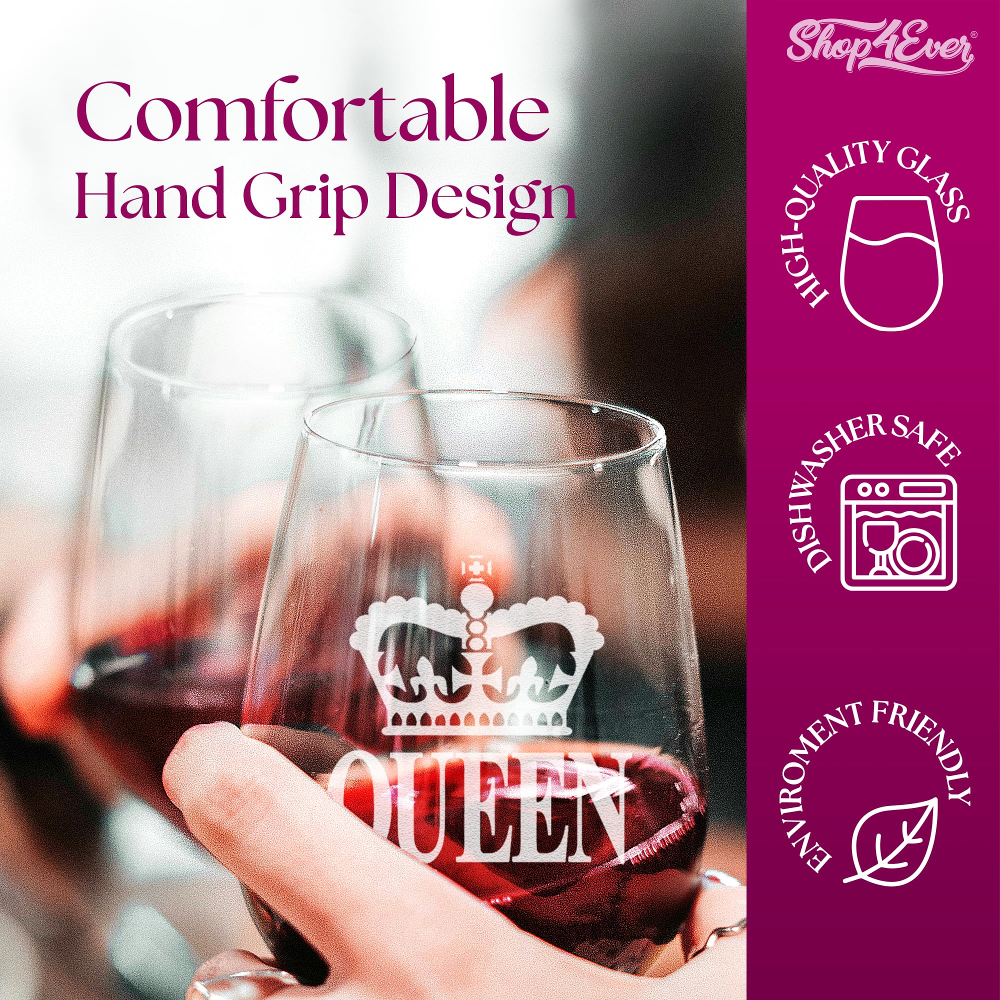 red and gold wine glasses Gabriel-Glas 99680 Gold Edition Mouth-Blown Crystal Wine Glass