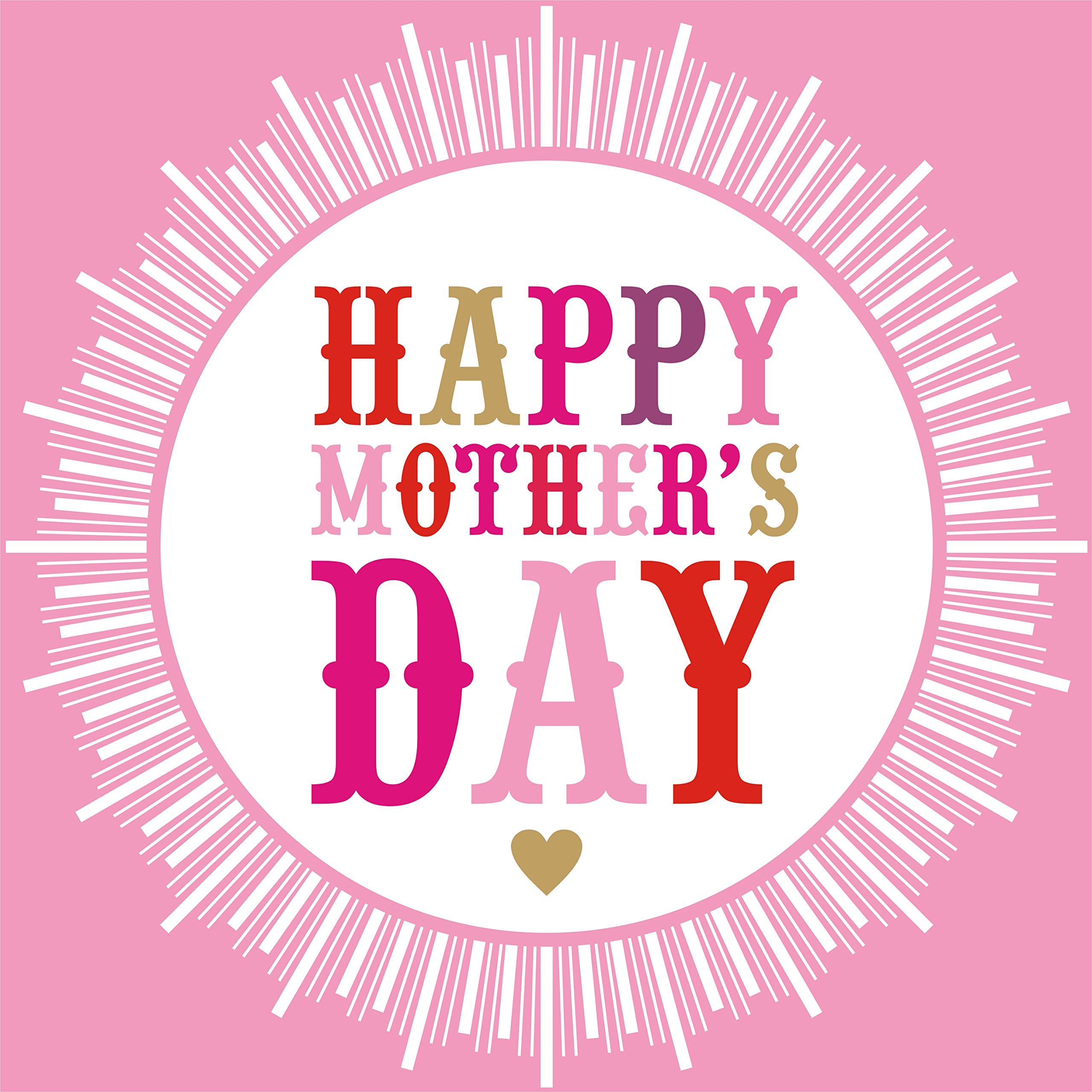 Claire Giles Greeting Cards, Happy Mother's Day Card, Medal Design Mothering Sunday Greeting Card
