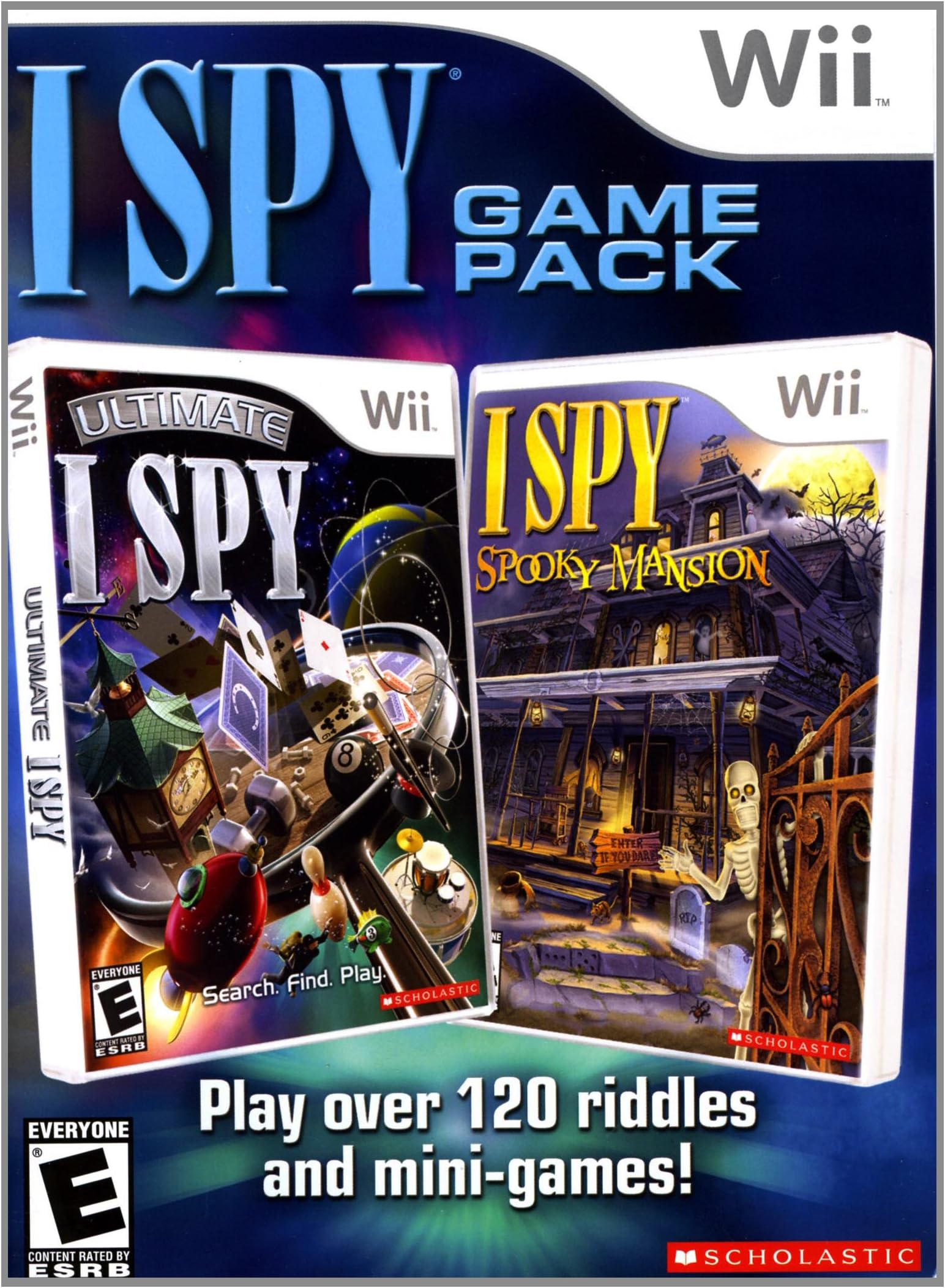 Ultimate I Spy/I Spy Spooky Mansion - Game Pack - Nintendo Wii
