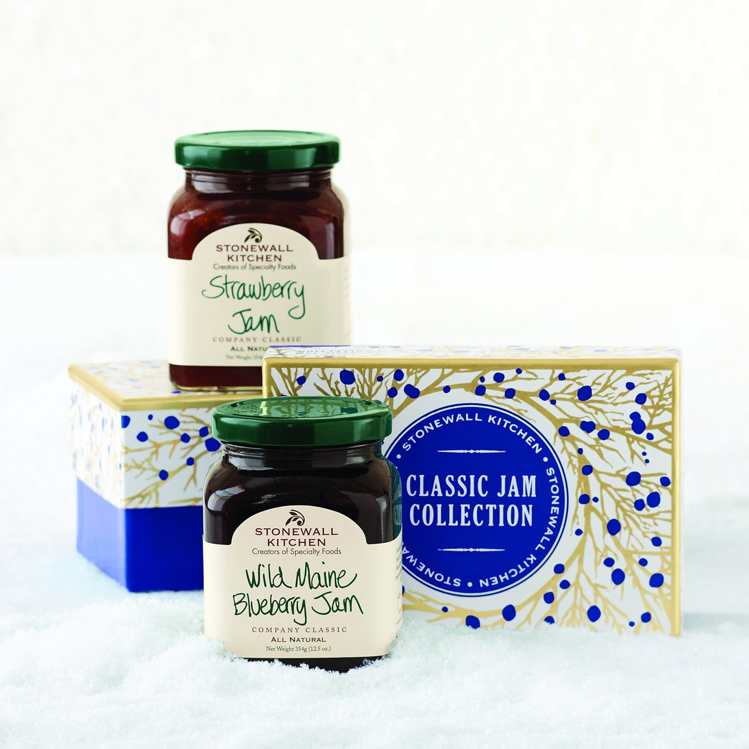 Stonewall Kitchen Limited Release Holiday Jam, Made in USA, Comes in a Beautiful Glass Jar, 12.5 Oz Ea (Pack of 2)