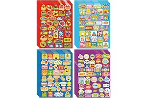 Assorted Scented Scratch Stickers for Teachers