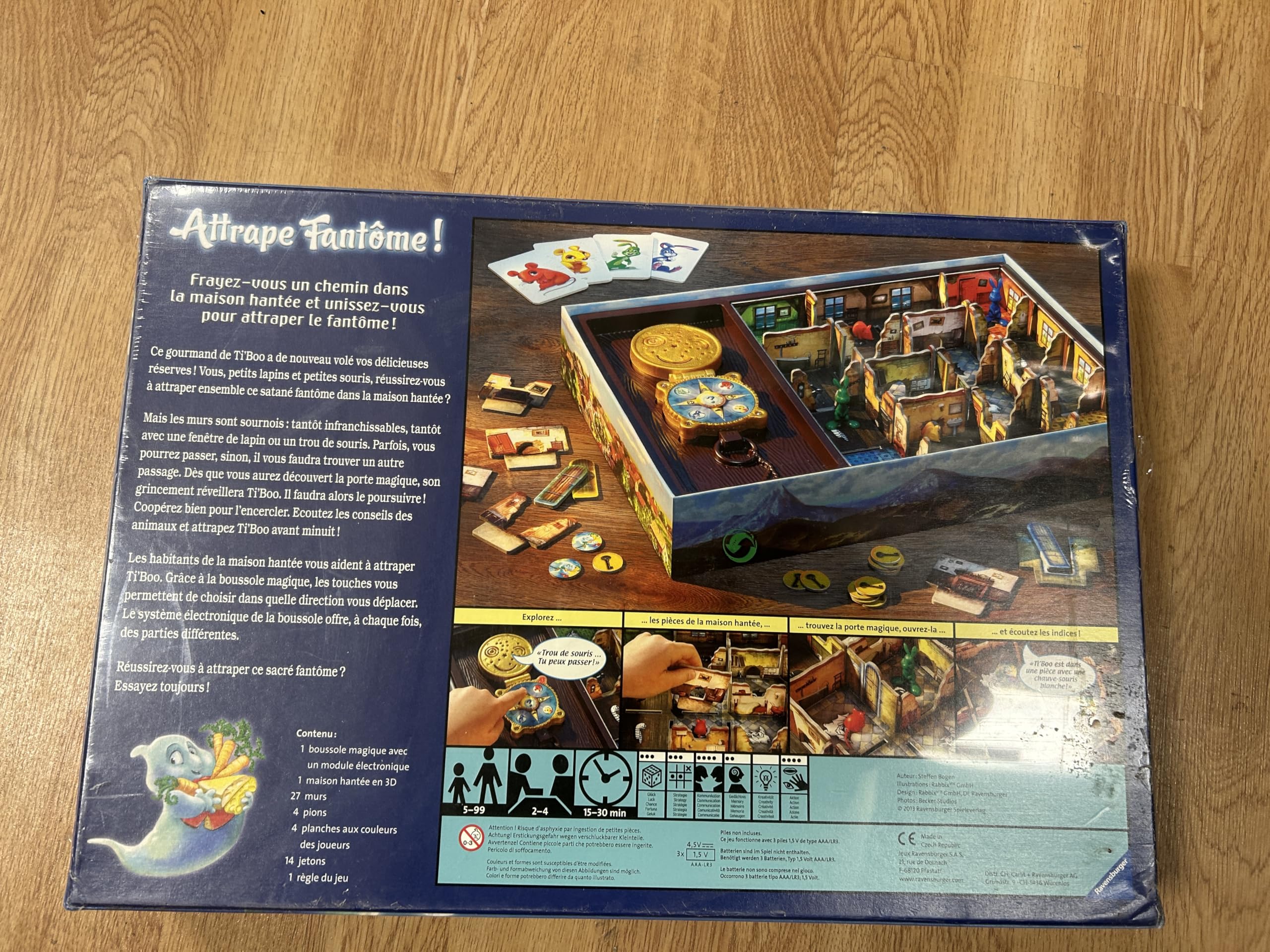 Ravensburger - 22221 - Jeu de Société - Attrape Fantôme