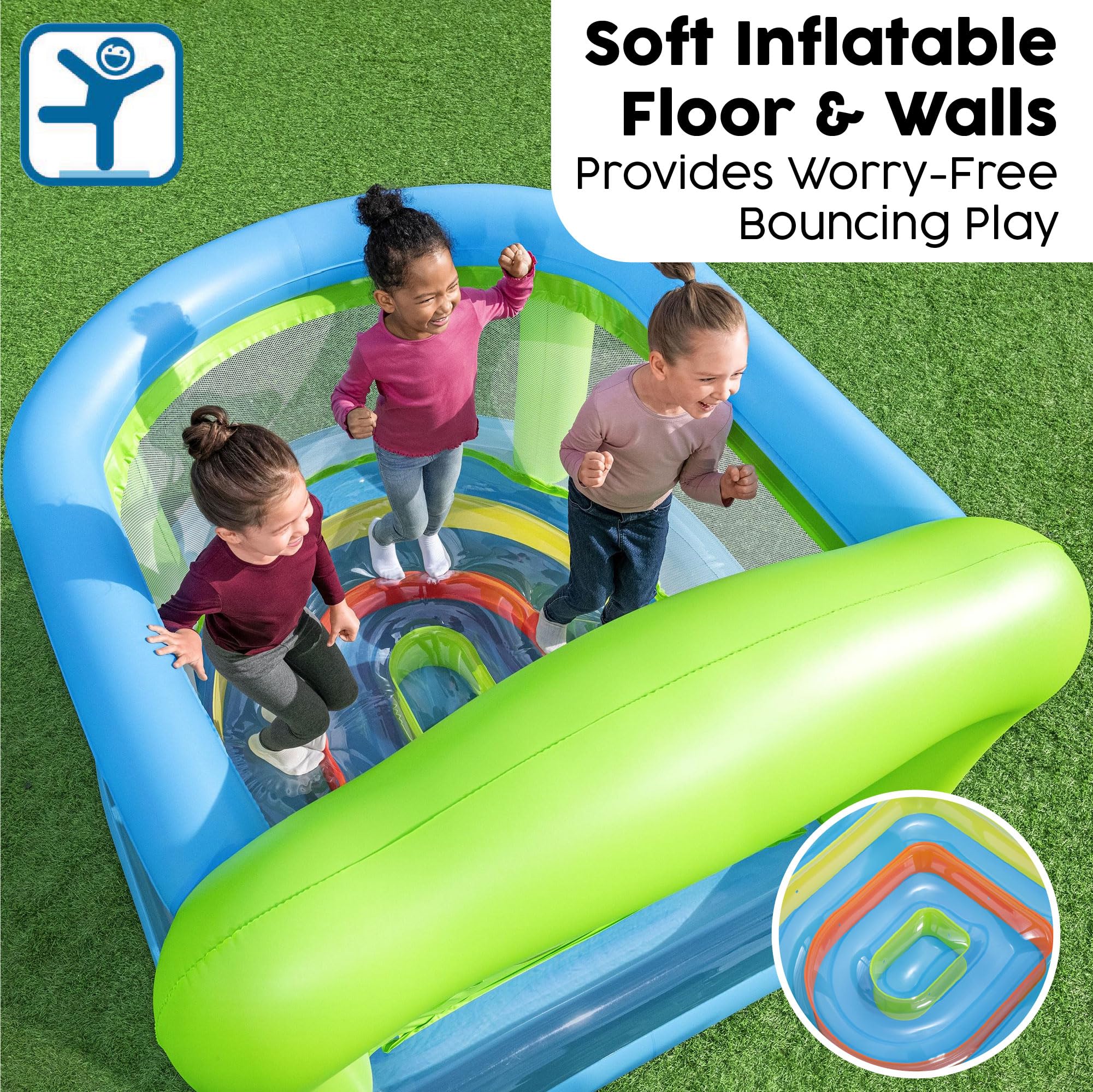 67" x 62" x 50"/1,70m x 1,58m x 1,27m Jump-O-Rama Bouncer