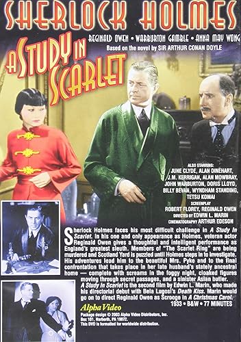 Miniatura 6 de Sherlock Holmes Rarities - Juego en caja (Asesinato en los Baskervilles El signo de los cuatroUn estudio en escarlataEl triunfo de Sherlock Holmes)