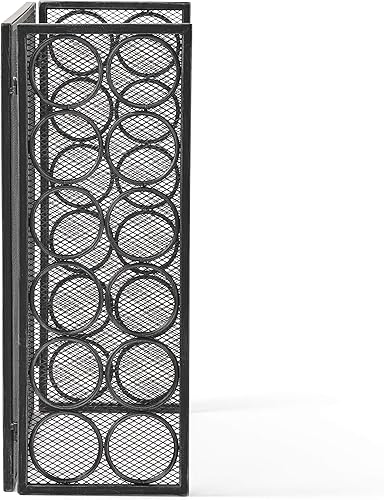 Miniatura 7 de Christopher Knight Home Koda Modern - Pantalla de hierro de tres paneles, acabado plateado negro