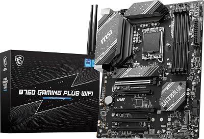 MSI B760 Gaming Plus WiFi Gaming Motherboard (Supports 12th/ - best motherboards high speed
