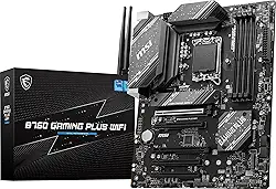 Placa Mãe Msi B760 Gaming Plus, Intel, LGA 1700, DDR5, Wifi, Bluetooth, Displayport, HDMI, M.2