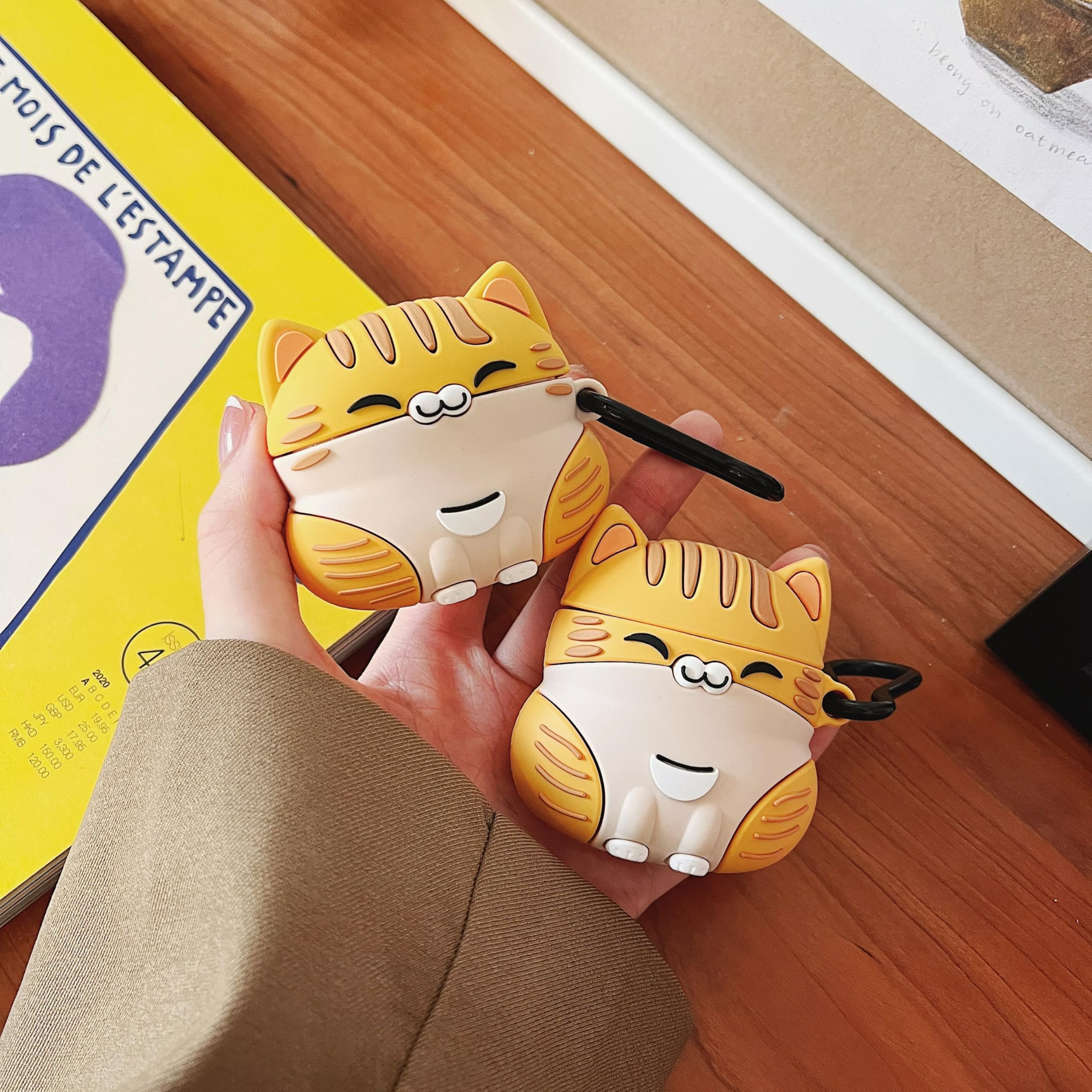 Amazon | CrazyLemon 対応 AirPods 4 ケース シリコーン かわいい